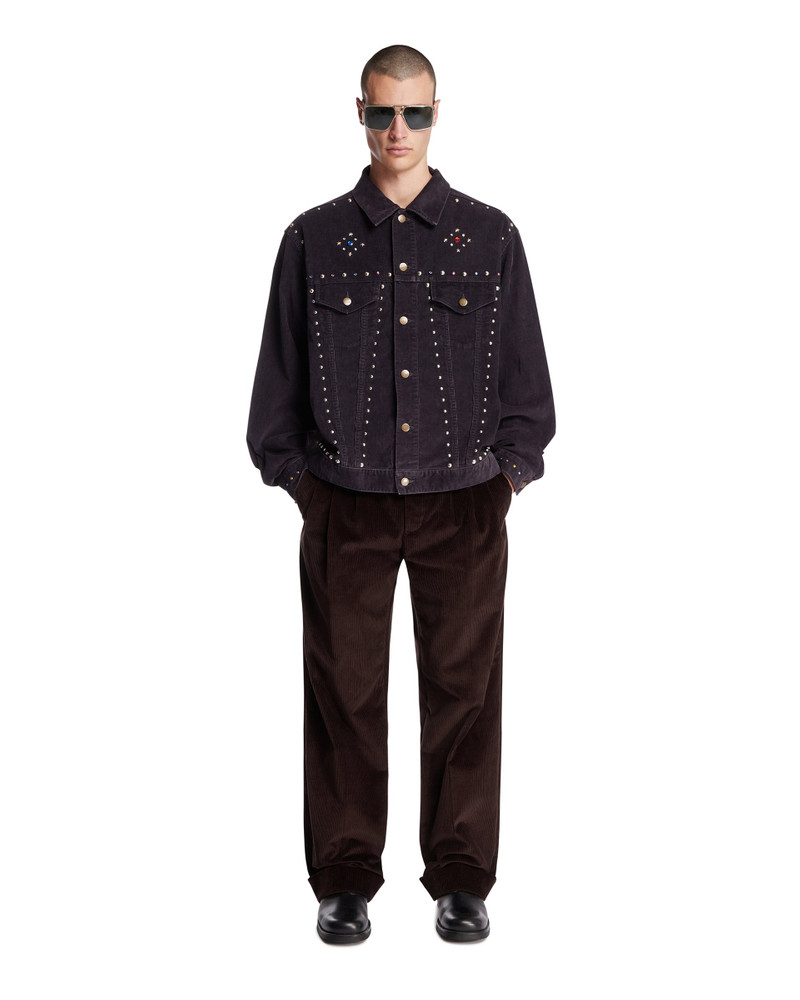 NEEDLES Purple Studded Jacket outlook