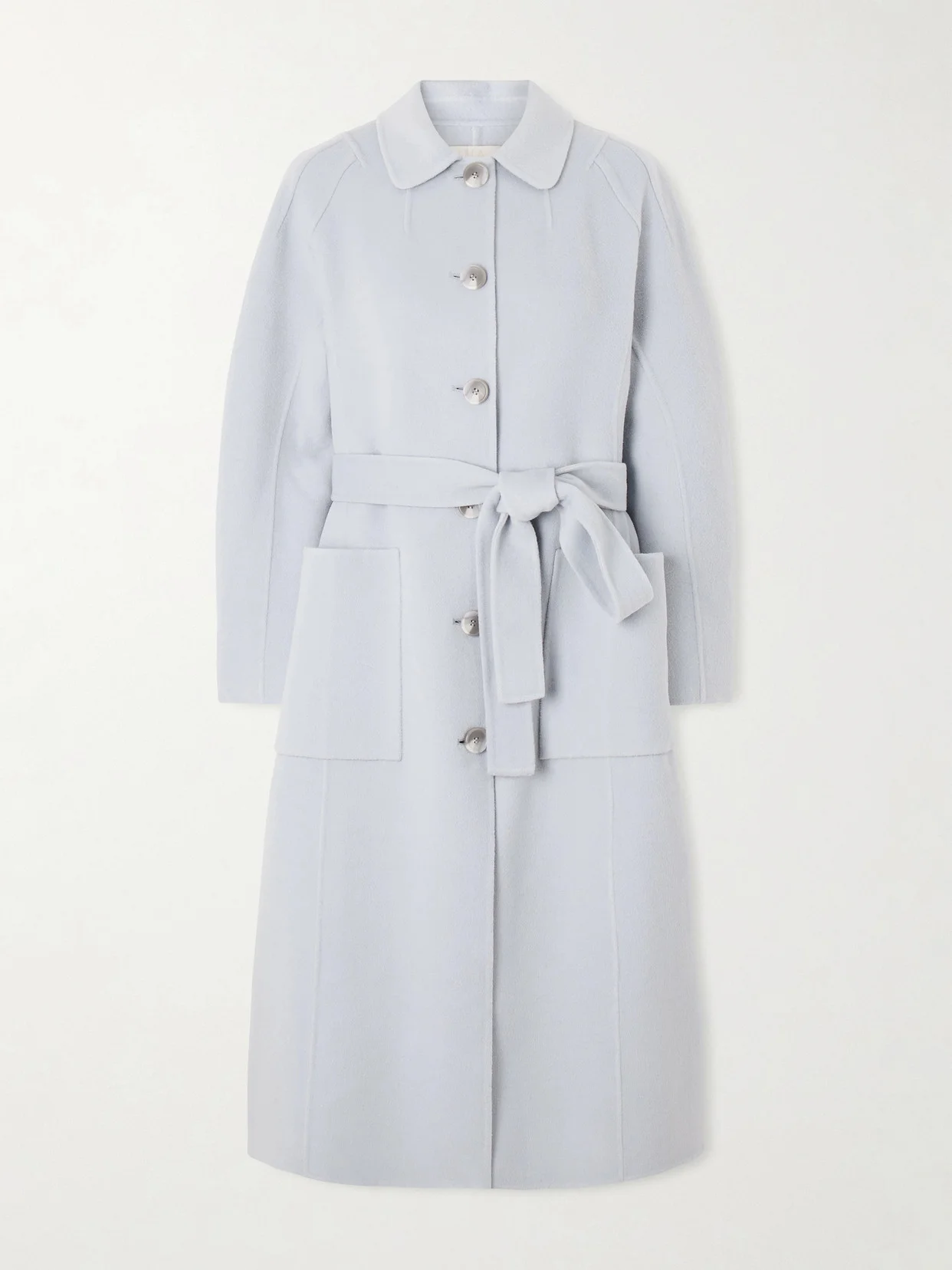 Lisbeth Brushed Wool-blend Coat - 1