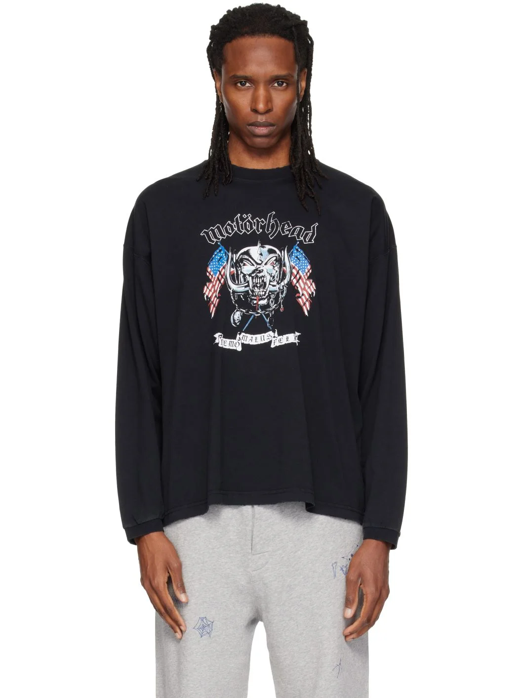 Black Motörhead Edition Flag Longsleeve T-shirt - 1