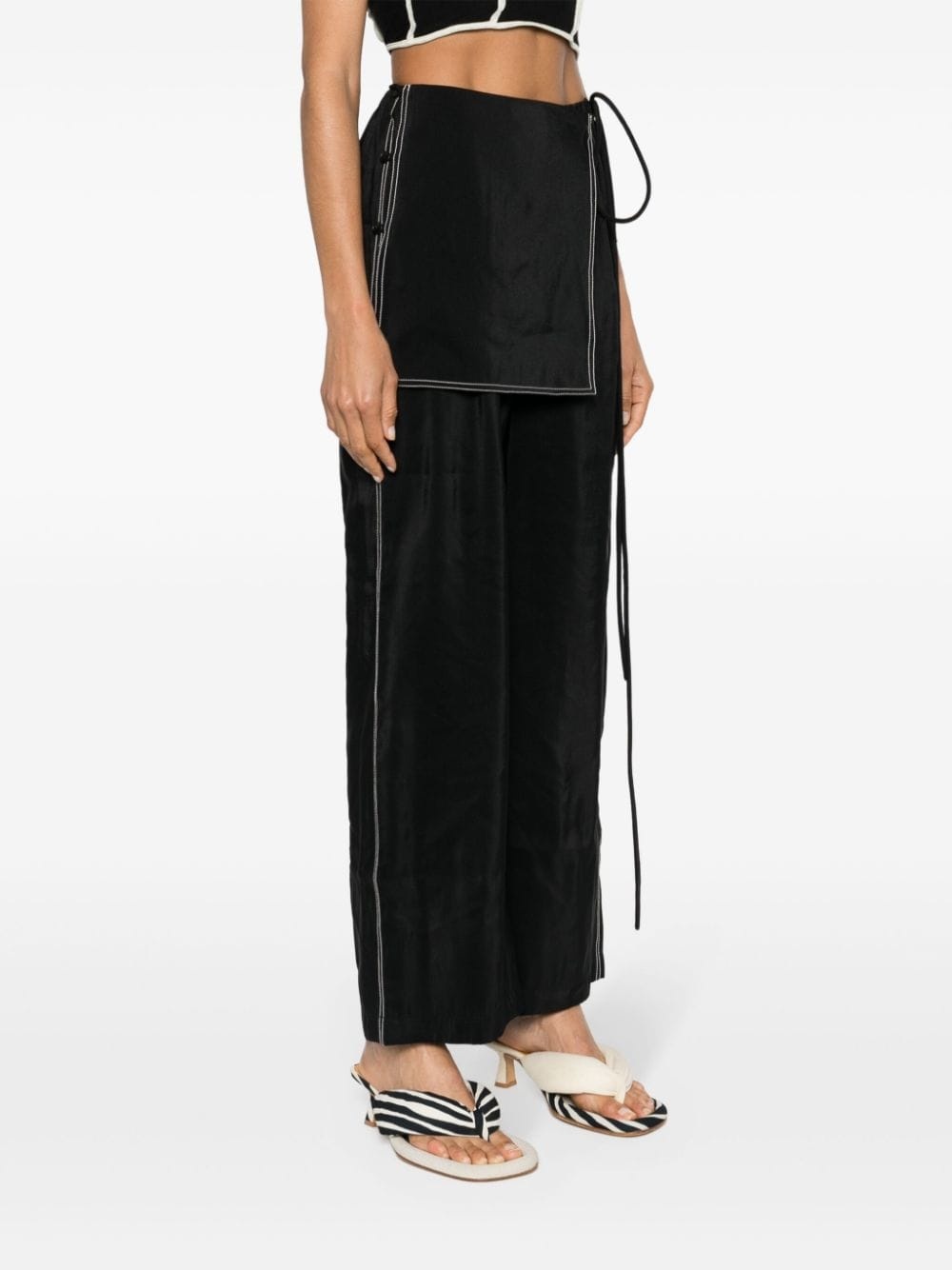 Evea wide-leg trousers - 3