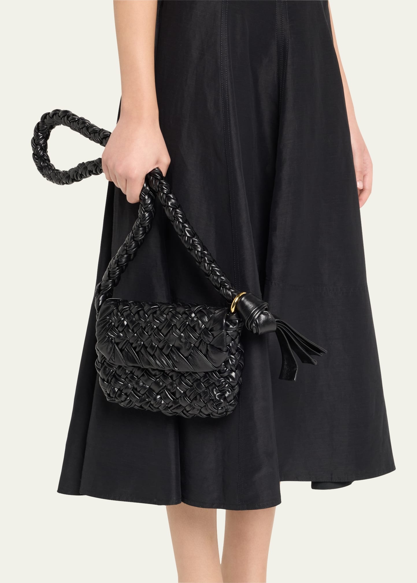 Small Kalimero Leather Shoulder Bag - 2