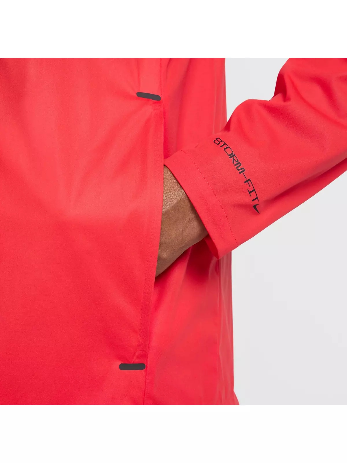 Men's AeroSwift Storm-FIT Aerogami Running Jacket -Red - 4