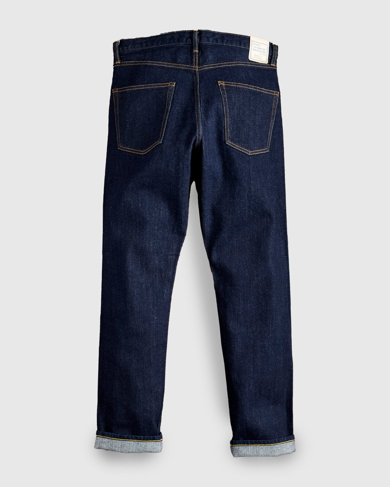 11.8oz Indigo Stretch Selvedge Denim - Tapered Fit - 2