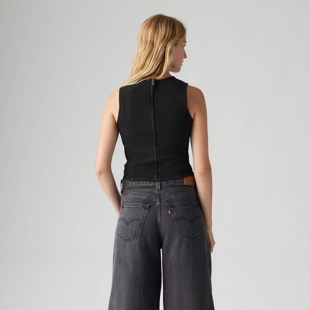 TOPANGA DENIM TANK TOP - 4