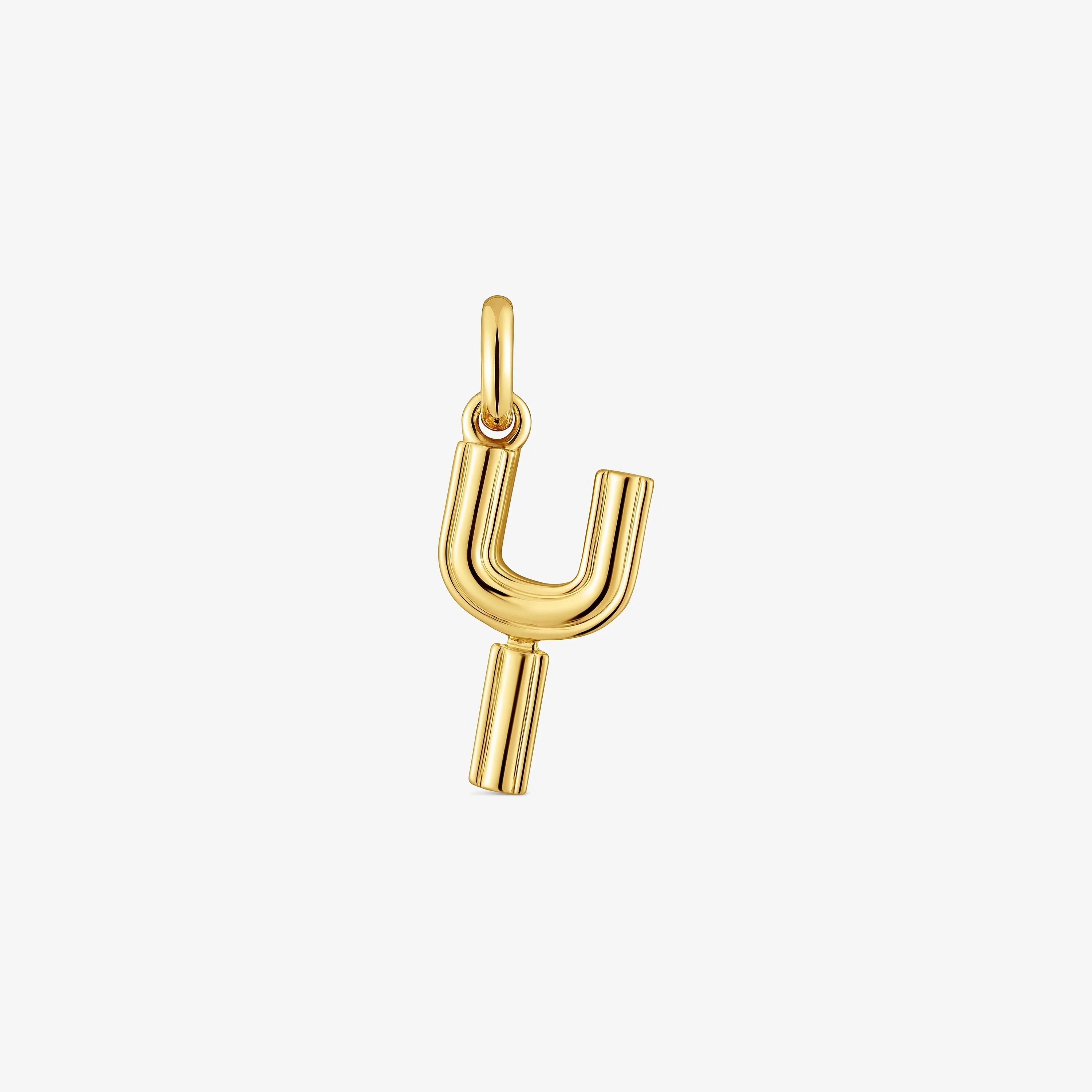Medium 18K gold vermeil letter Y Pendant TOUS Alphabet - 1