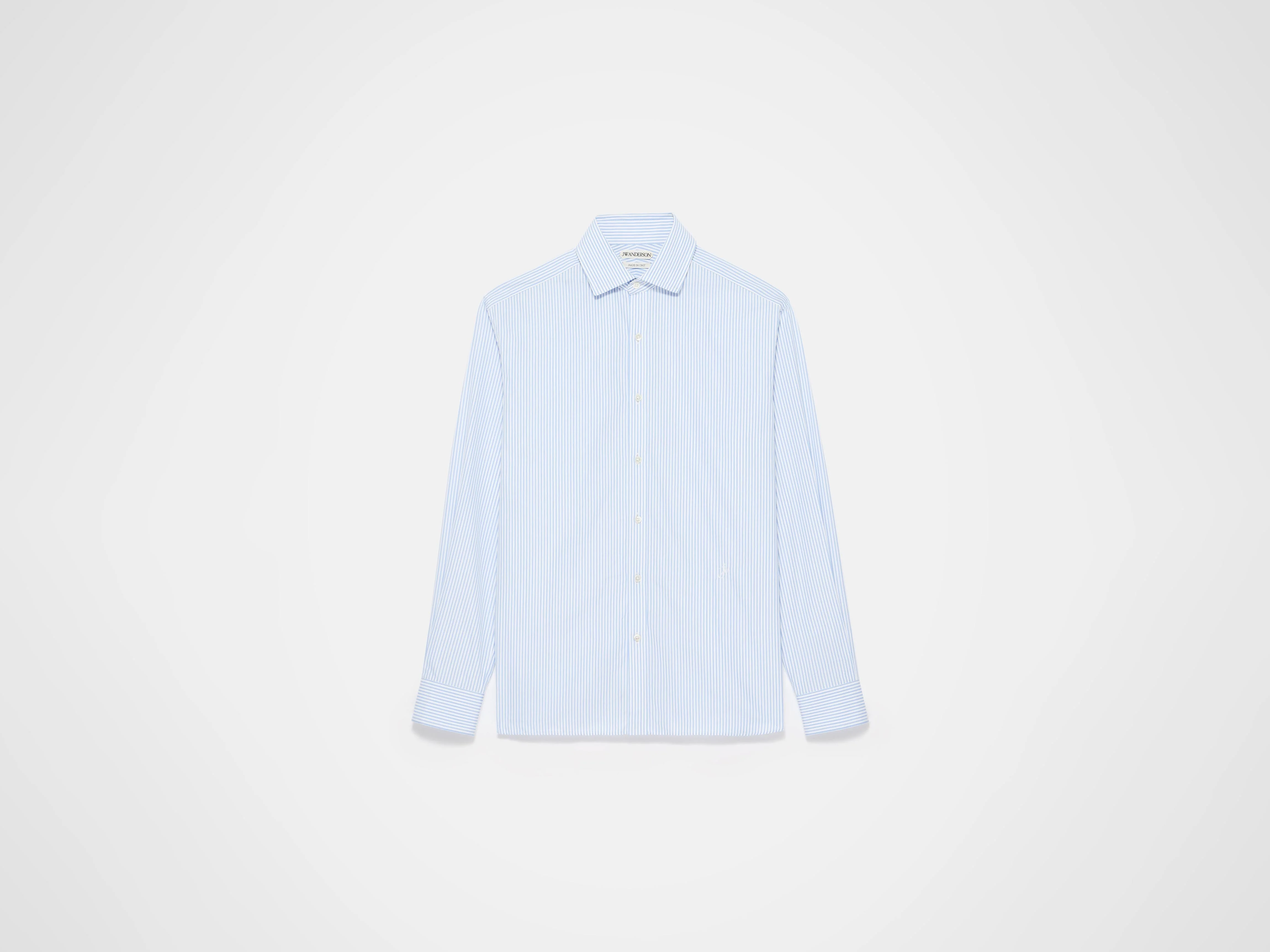 DRESS SHIRT IN BLUE & WHITE - 1