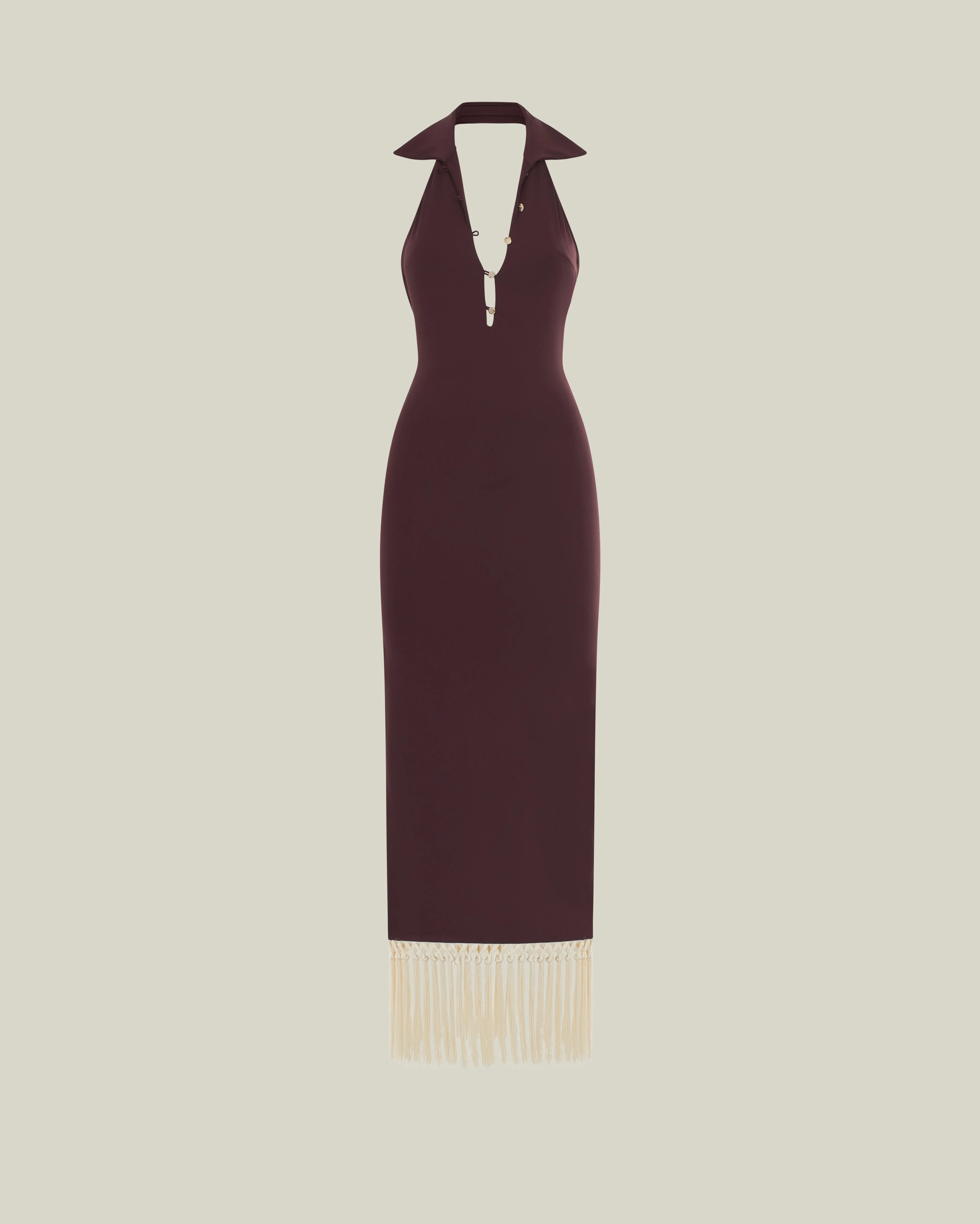 Tropicana Dress in Mahogany - 1