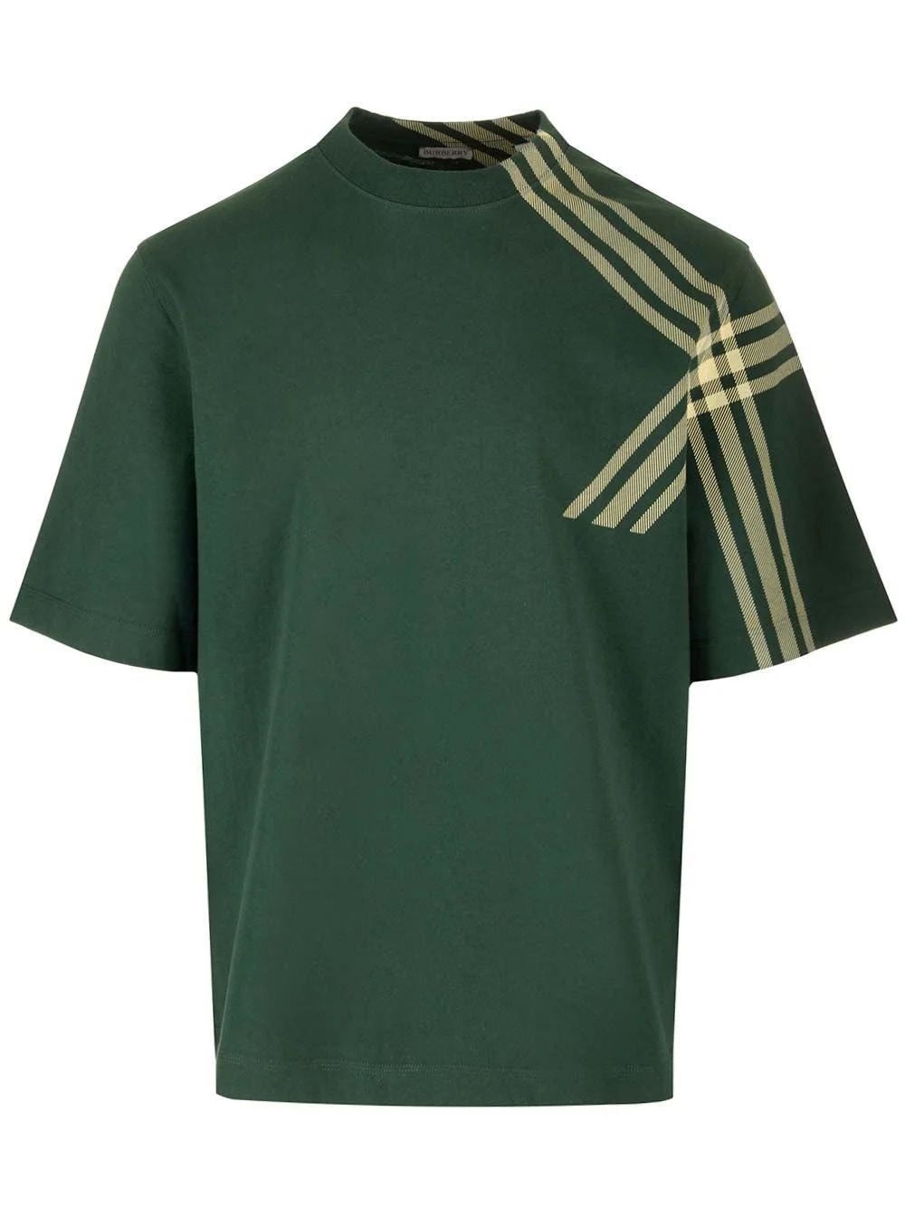 Burberry Men Green T-Shirt - 1