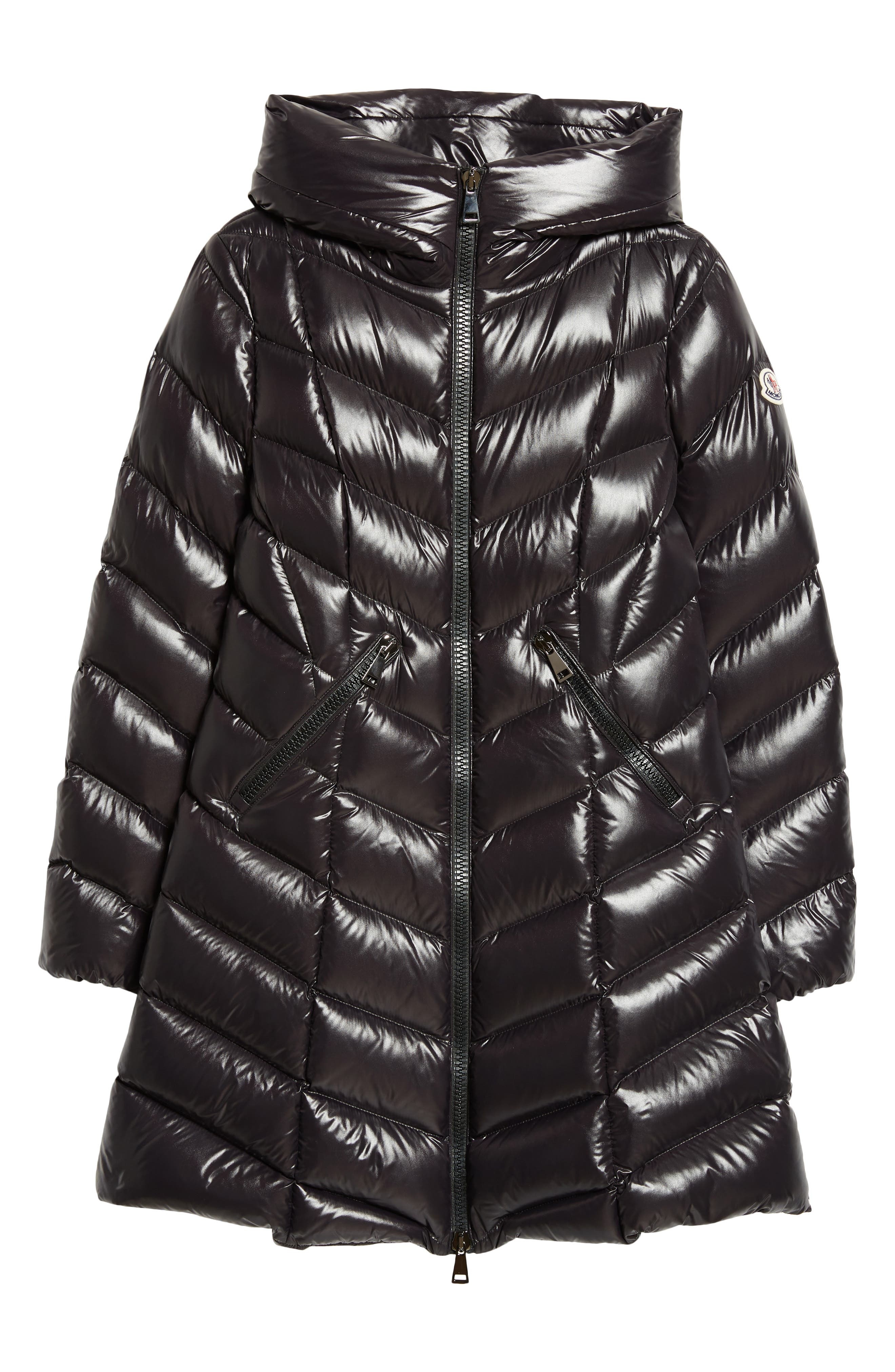 Moncler Marus Hooded Down Puffer Jacket in Black at Nordstrom - 6