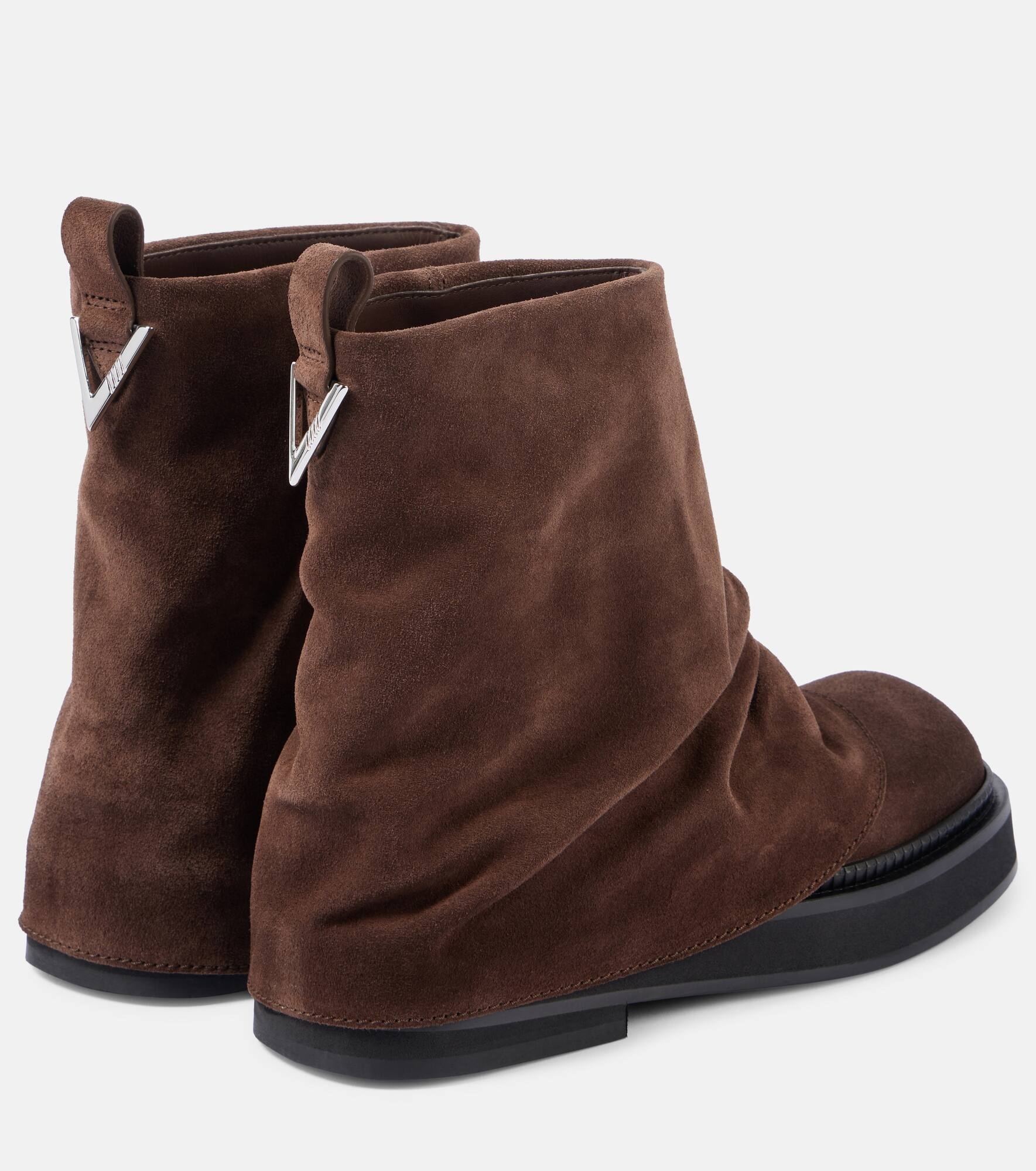 Mini Robin suede ankle boots - 3