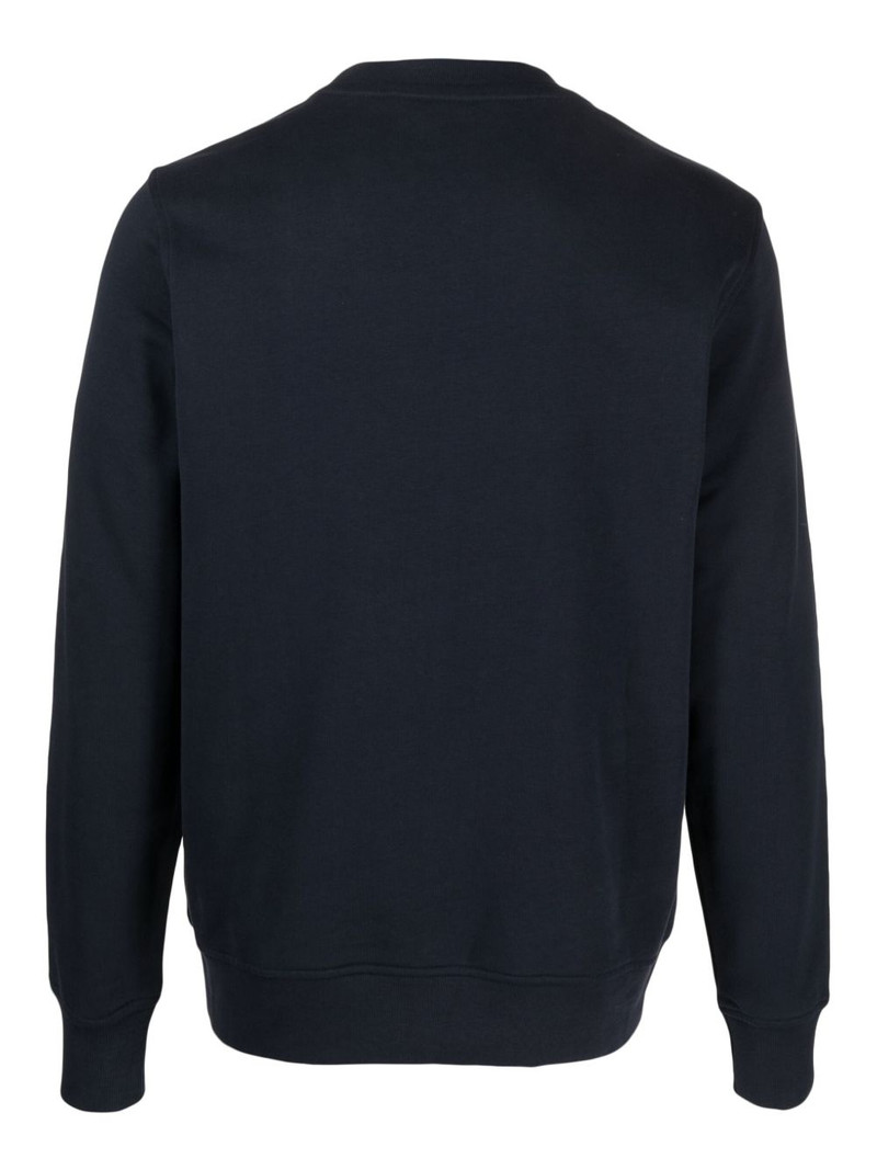 K-WAY logo-patch cotton sweatshirt outlook