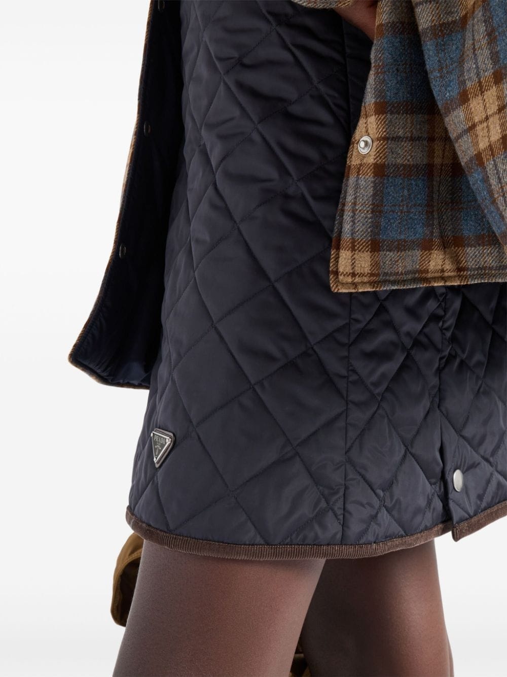 lightweight re-nylon miniskirt - 4