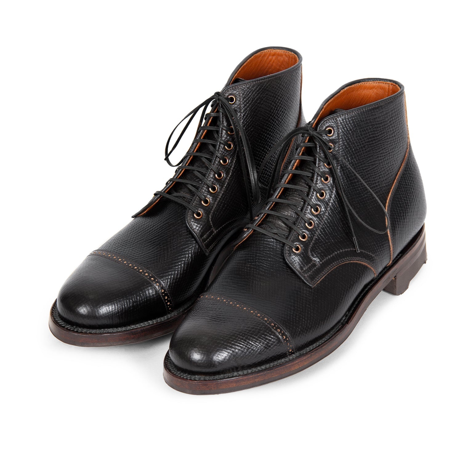 Service Boot® 2030 BCT - Black Hatchgrain Shell Cordovan® (Preorder) - 3