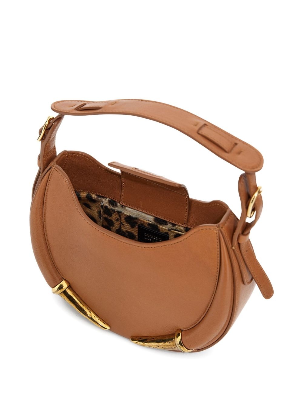 Fang Bag curved-handle shoulder bag - 4