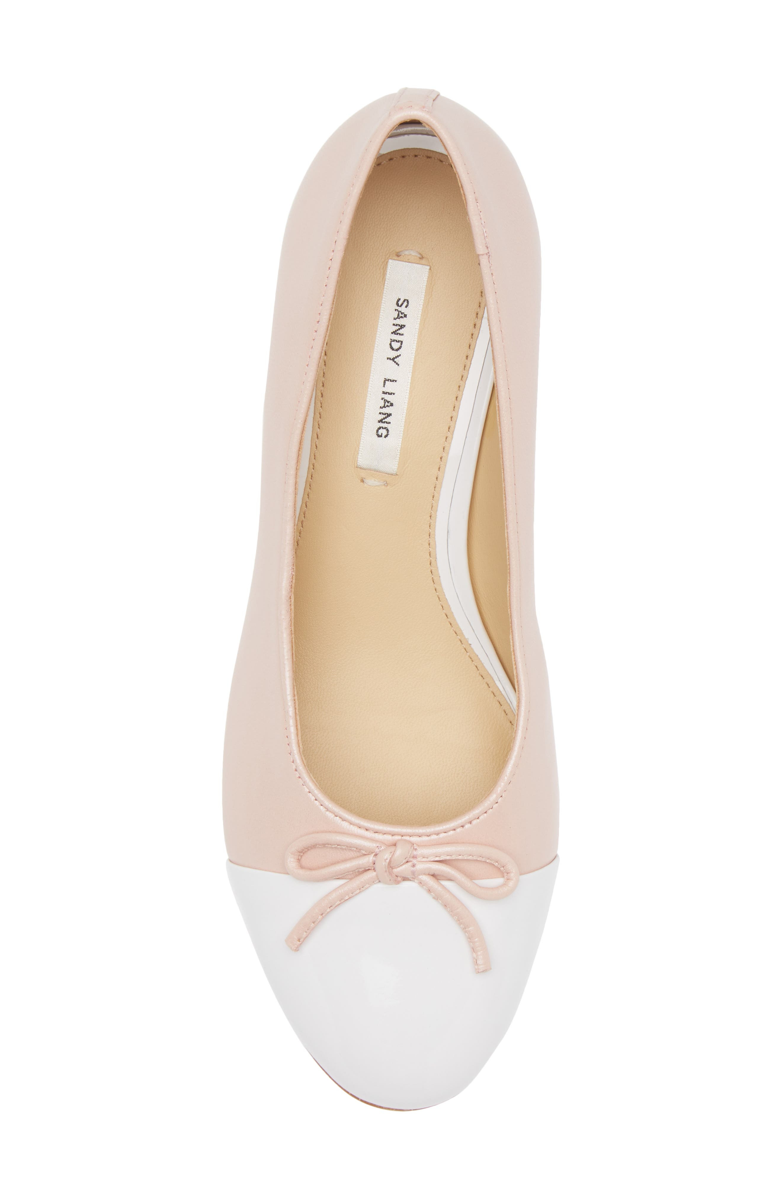 Sandy Liang Bow Pump in Pearl Pink at Nordstrom - 5