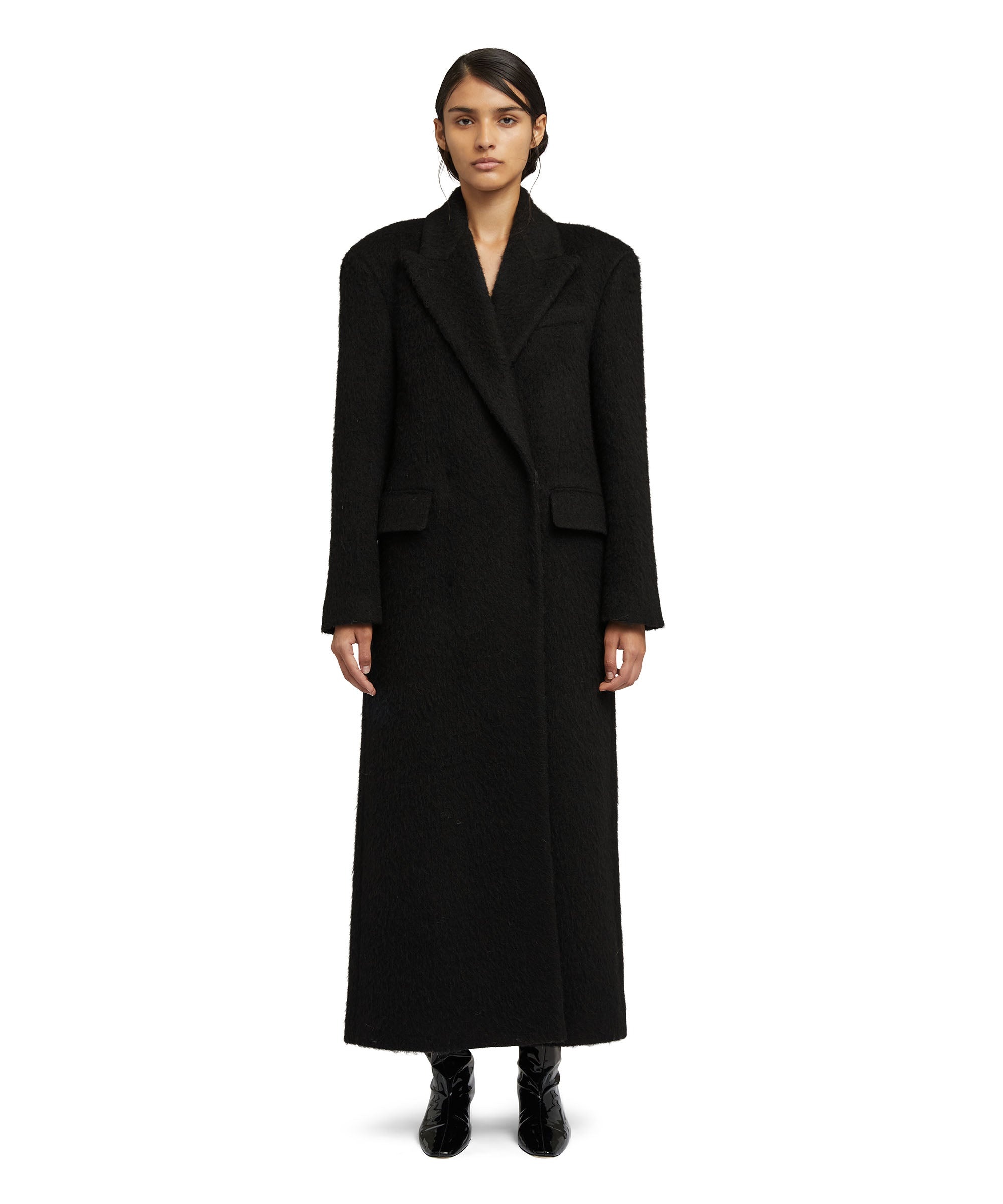 Blended wool "Brushed Wool felt" coat - 2