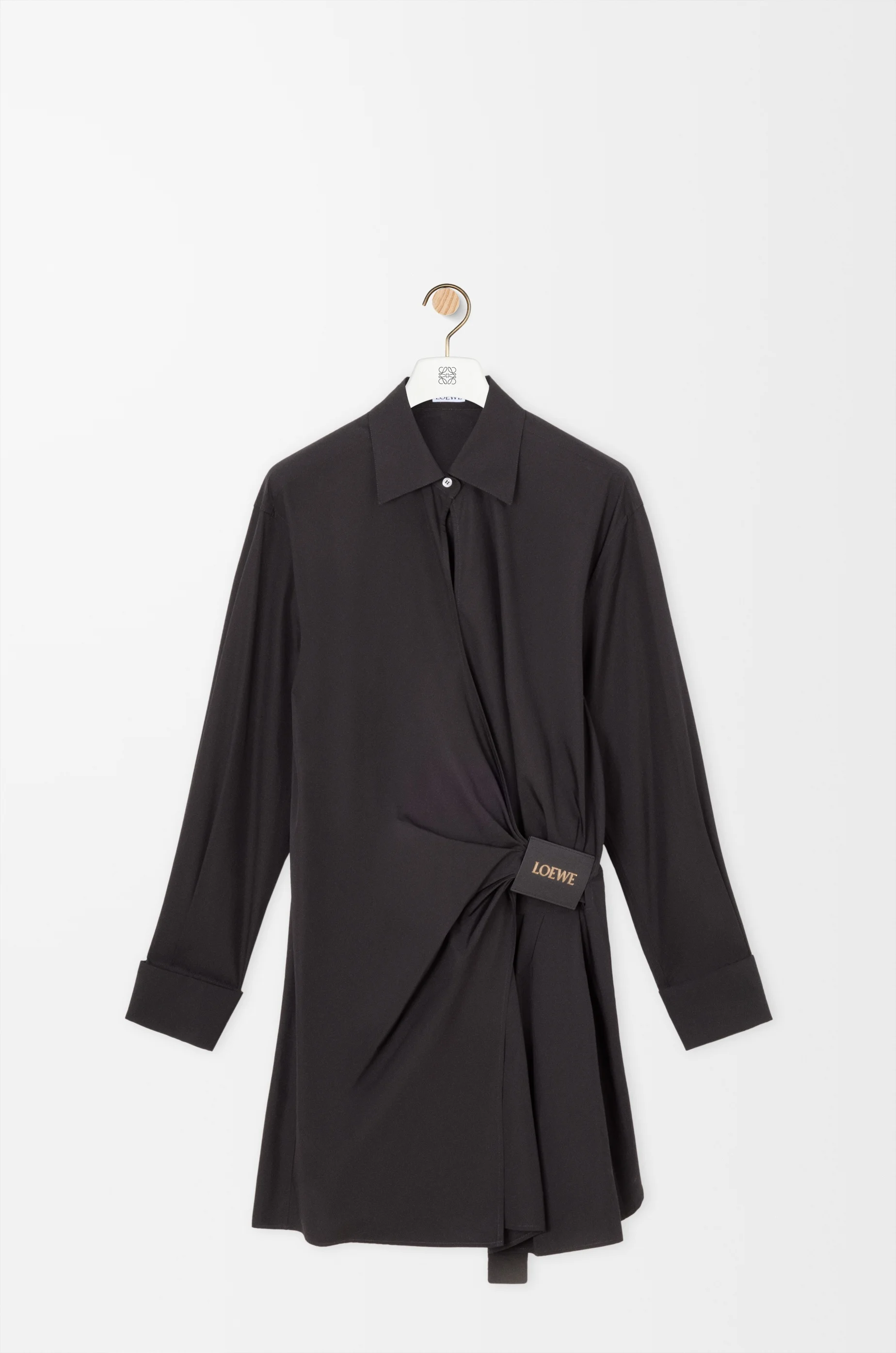 Shirt dress in cotton - 1