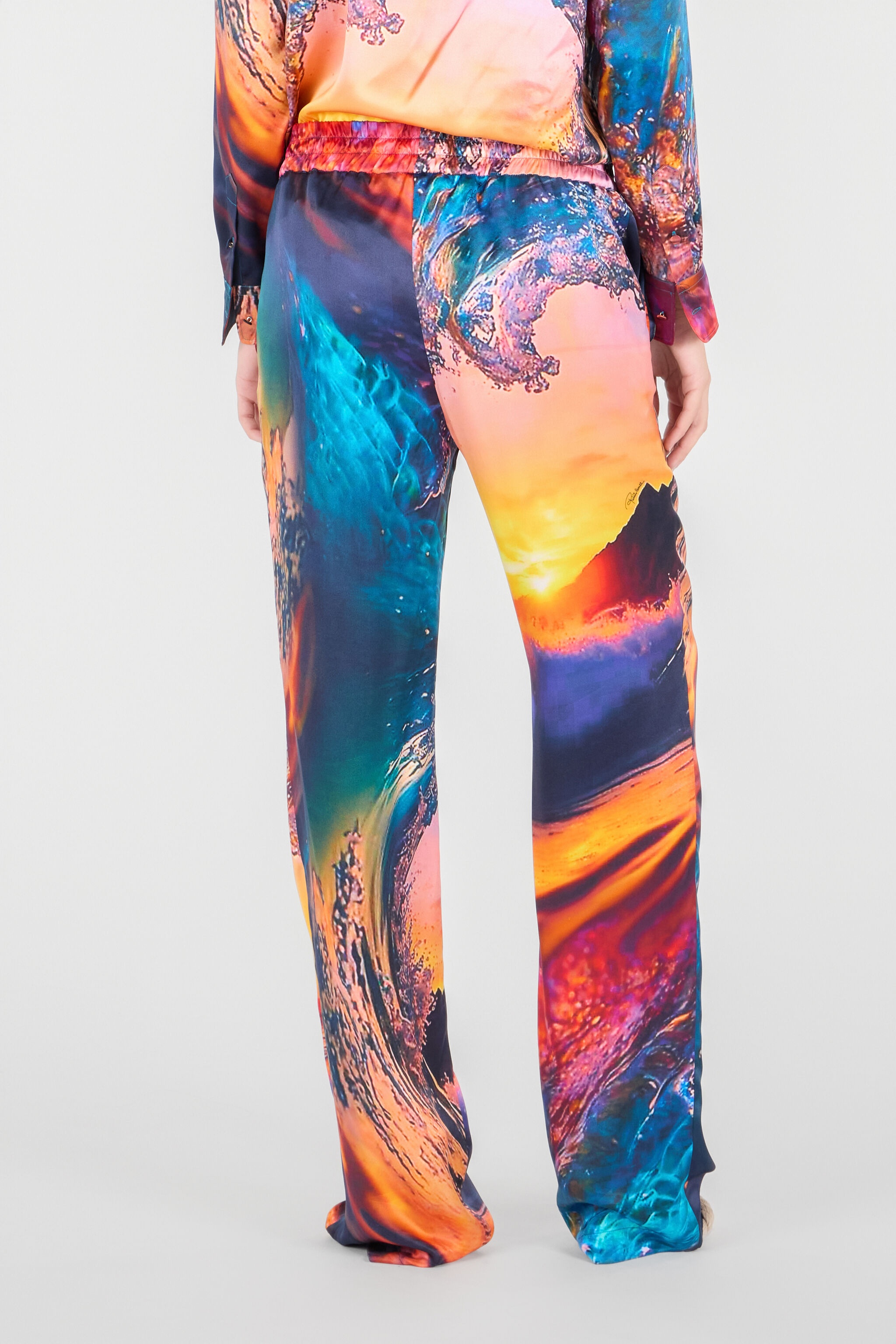 Woman Silk Trousers - 4
