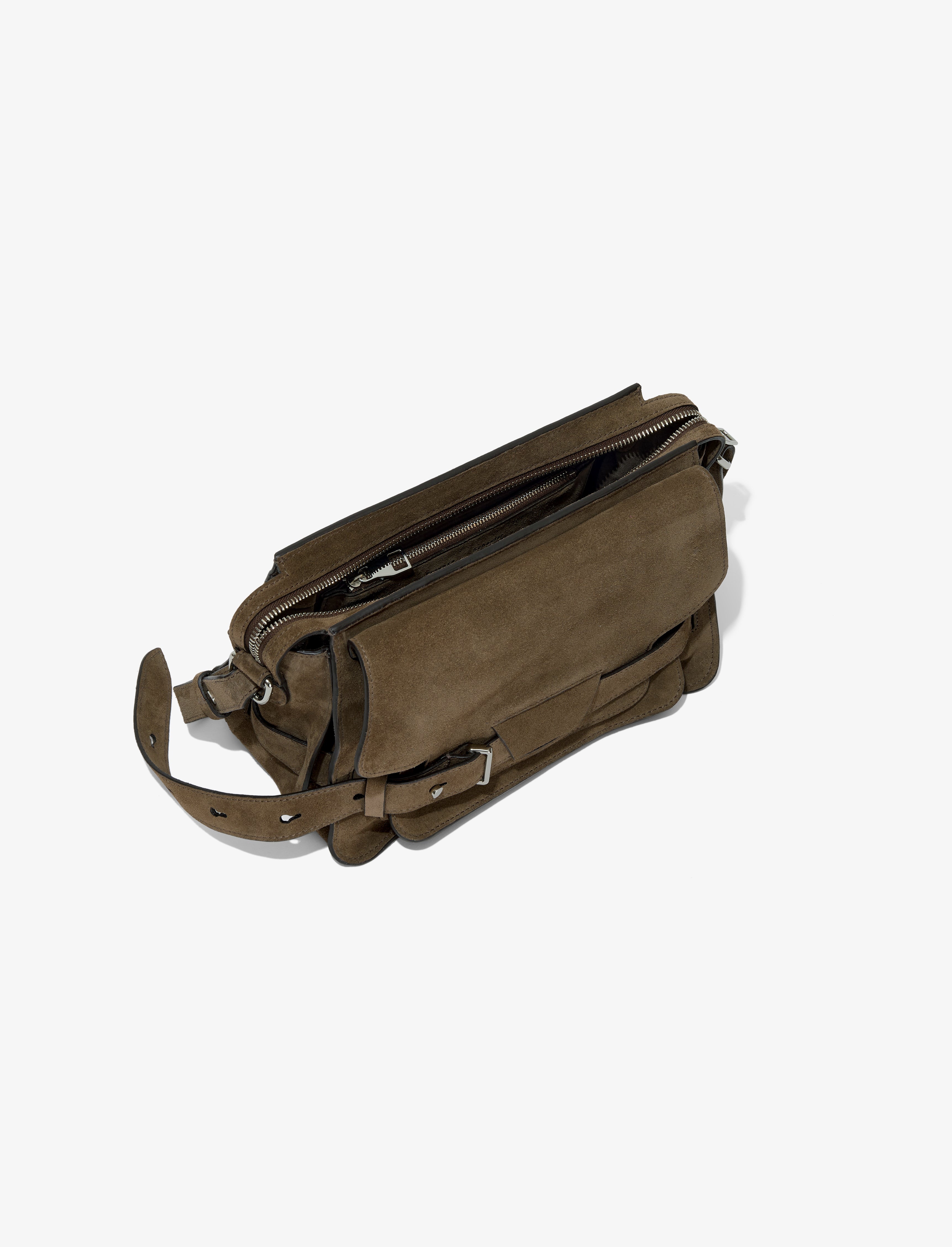 Beacon Saddle Bag in Suede - 5