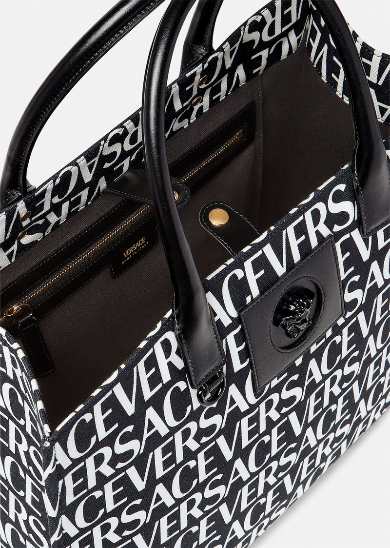 Versace Allover Large Tote Bag 4