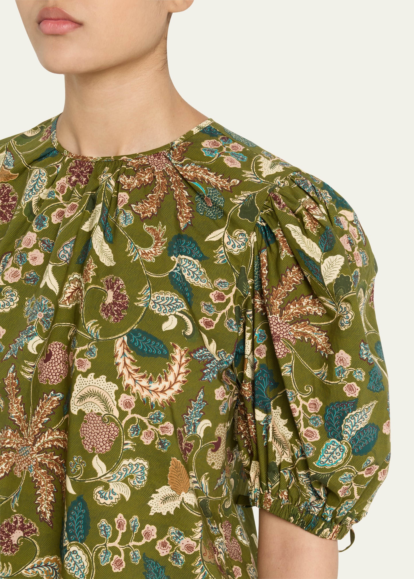 Coralie Puff-Sleeve Blouse - 5
