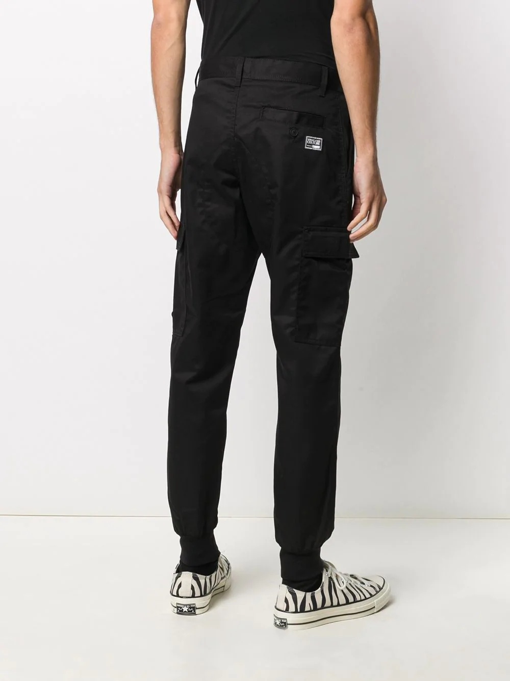 logo plaque cargo pants - 4