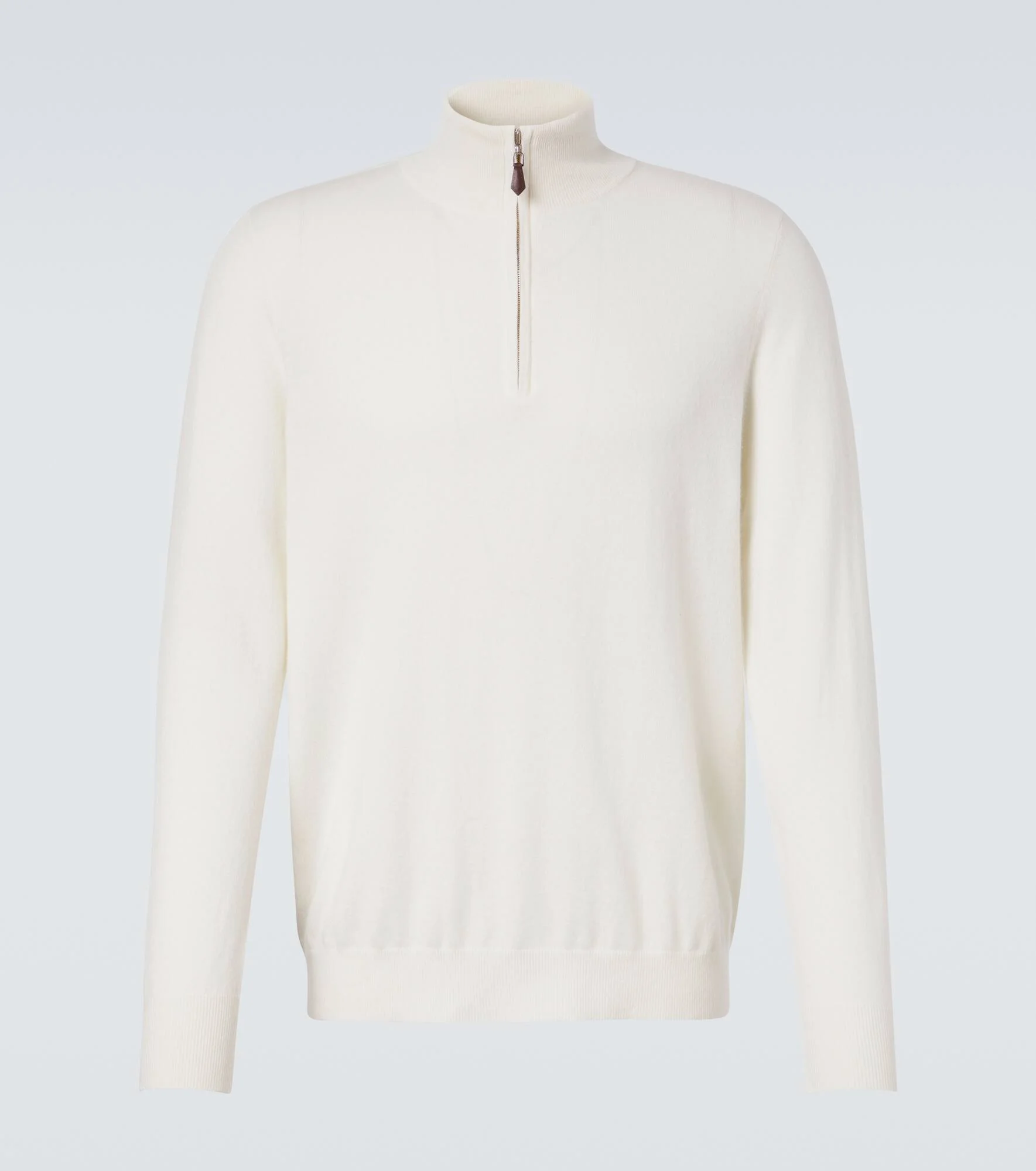 Mr Fenchurch cashmere half-zip sweater - 1