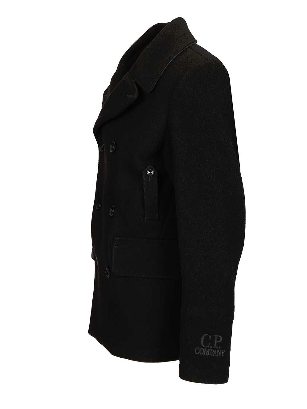 Adv - Medium Jacket In Duffel Coats Black - 3