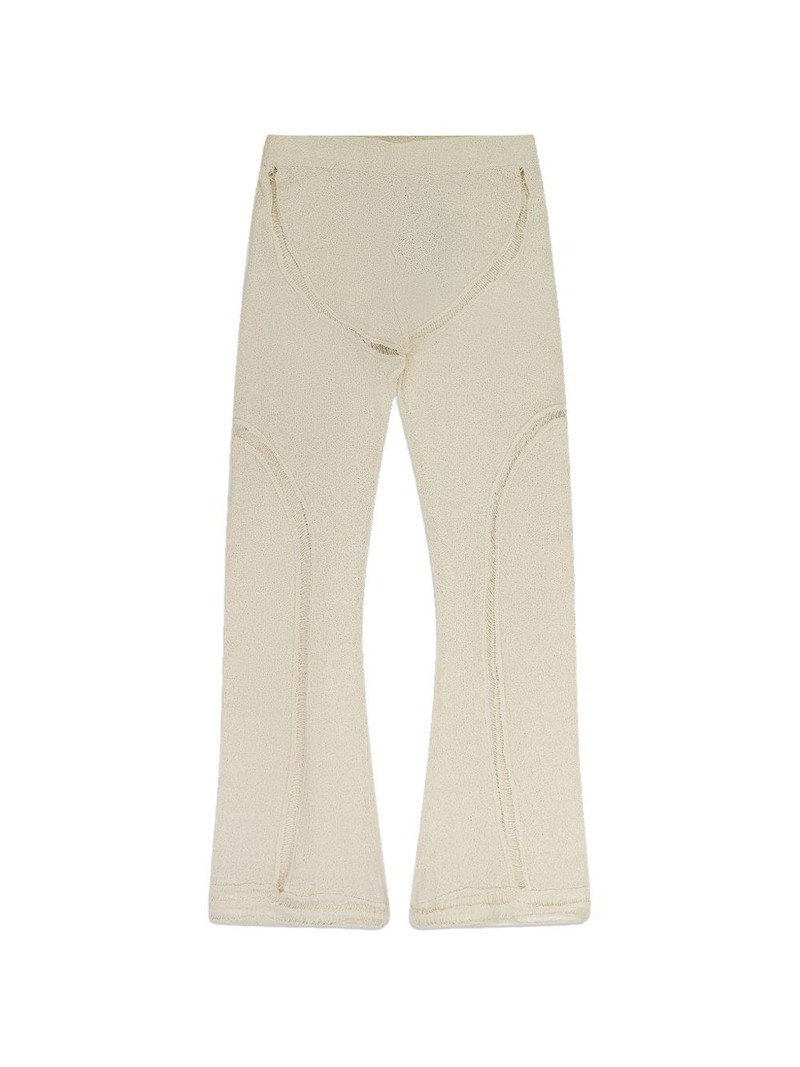 flared knitted trousers 1