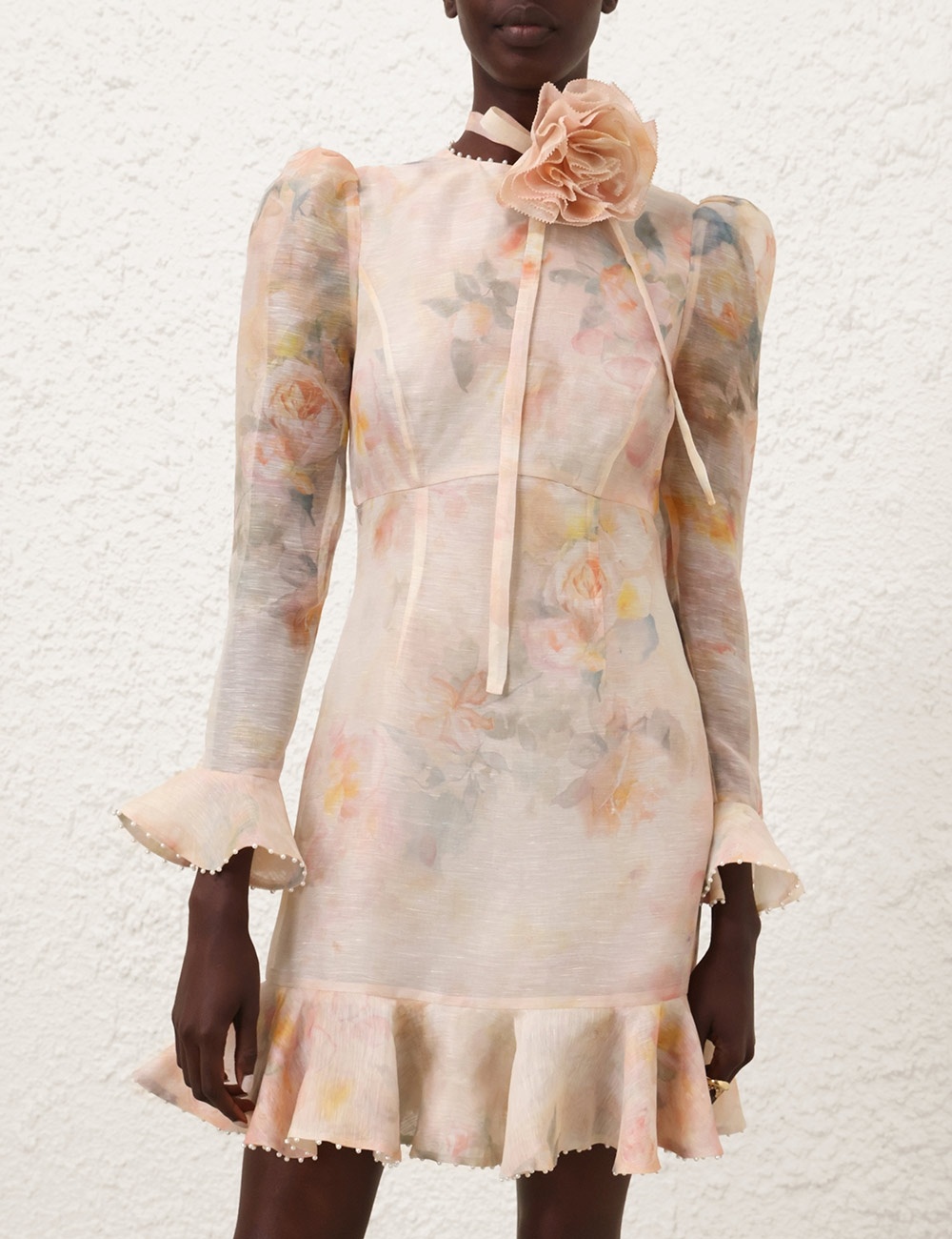 CRUSH FLOWER MINI DRESS - 2