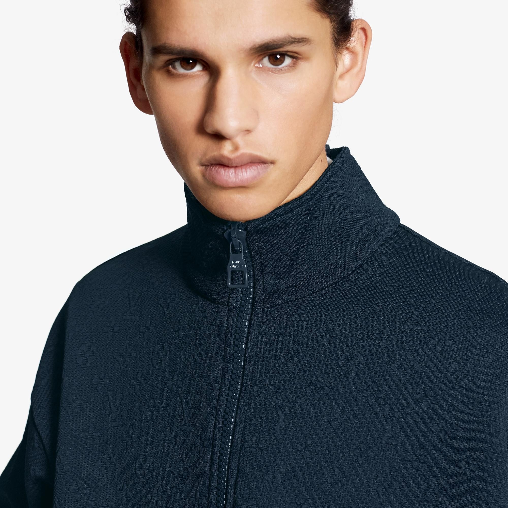 Monogram Zip-Through Top 関税込 Louis Vuitton Monogram Zip-Through Top | REVERSIBLE