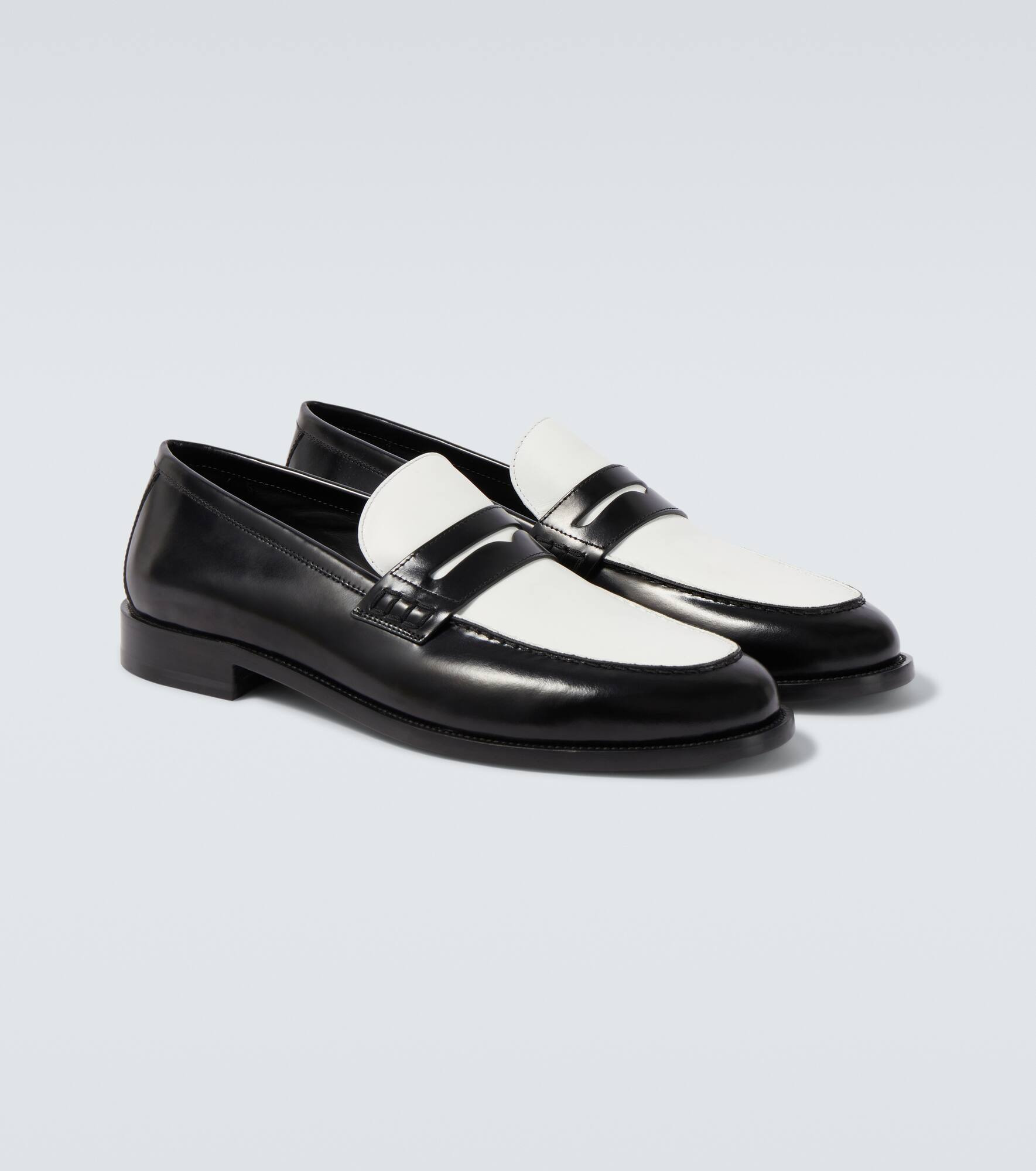Perry leather penny loafers - 5
