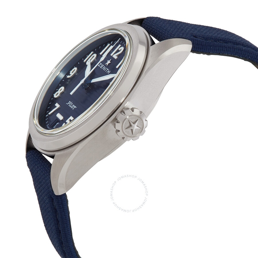 Zenith Pilot Automatic Blue Dial Men's Watch 03.4000.3620/51.I003 - 2