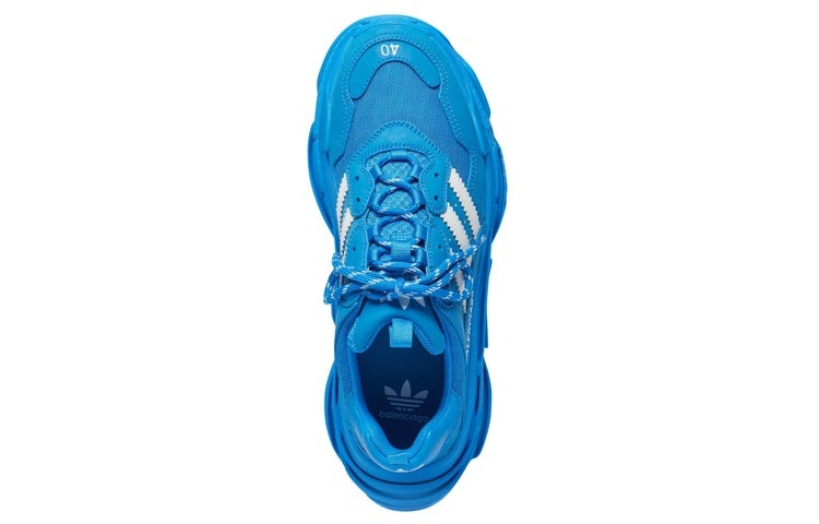 (WMNS) Balenciaga x adidas Triple S Sneakers 'Blue White' 712764W2ZB24090 - 3