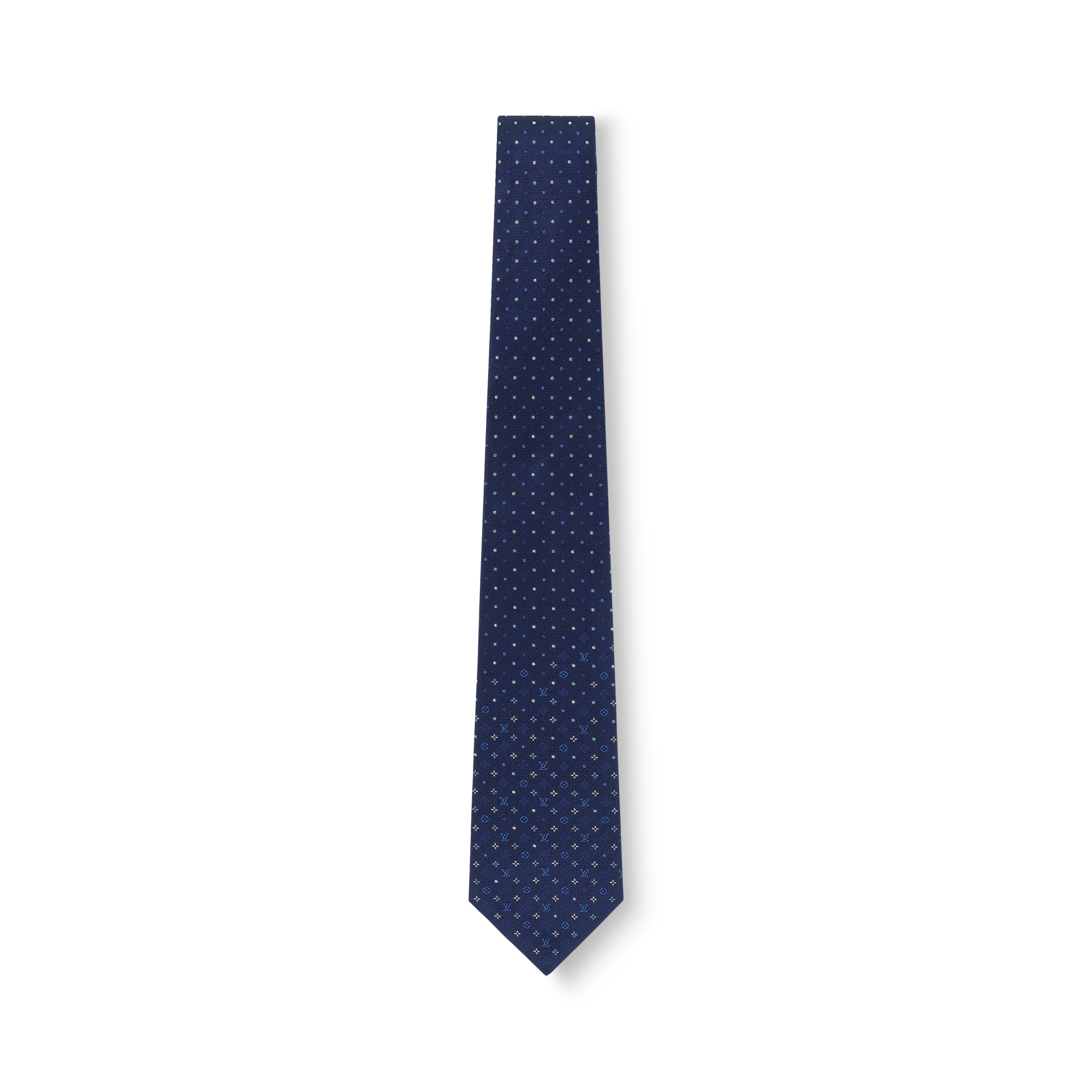 Monogram Gradient Dots Tie - 1