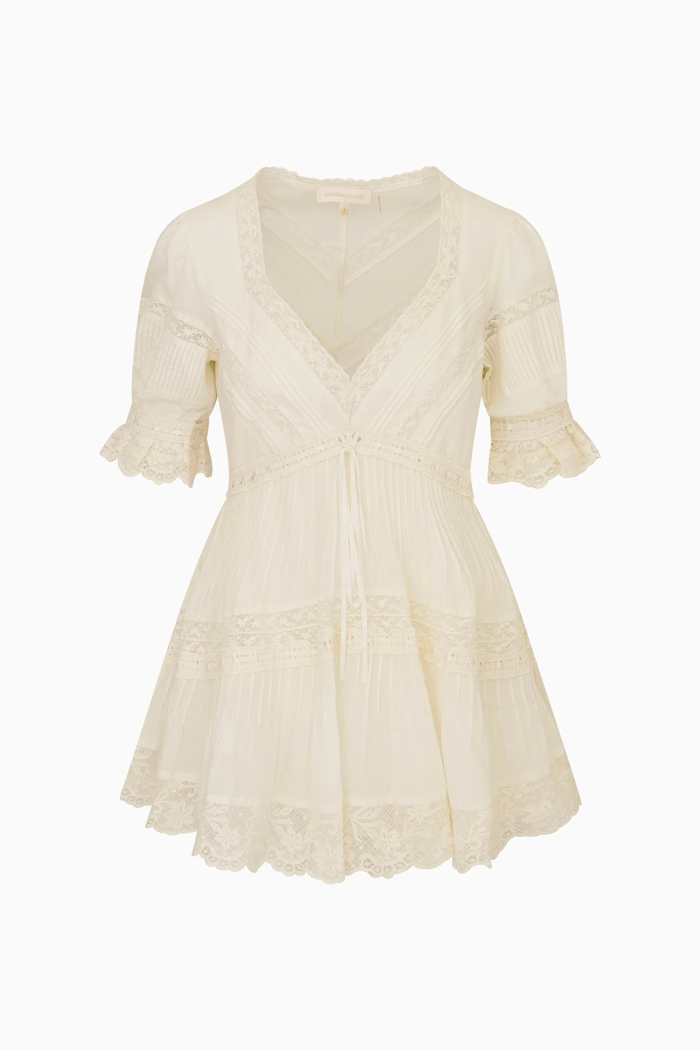 Lilias Cotton Mini Dress - 1