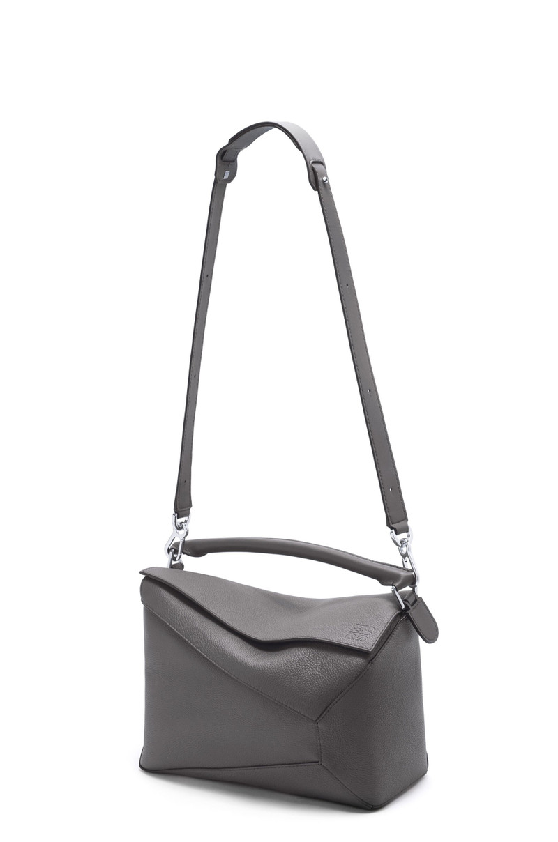 Large Puzzle bag in grained calfskin 5