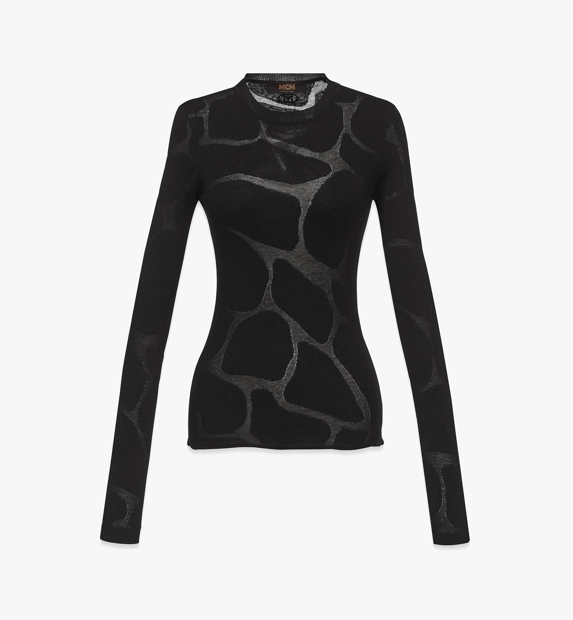 Intarsia Knit Top - 1