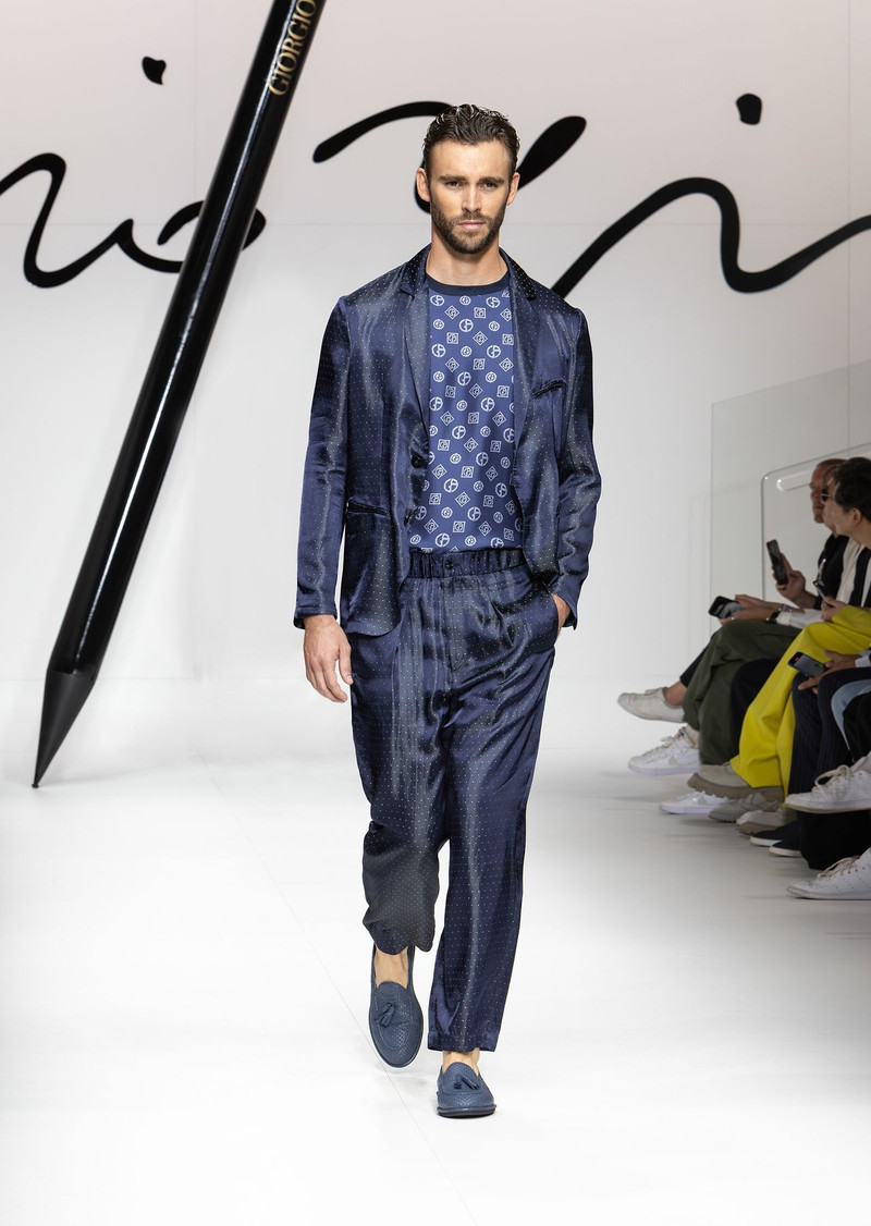 ASV jacquard viscose blend single-breasted jacket 6