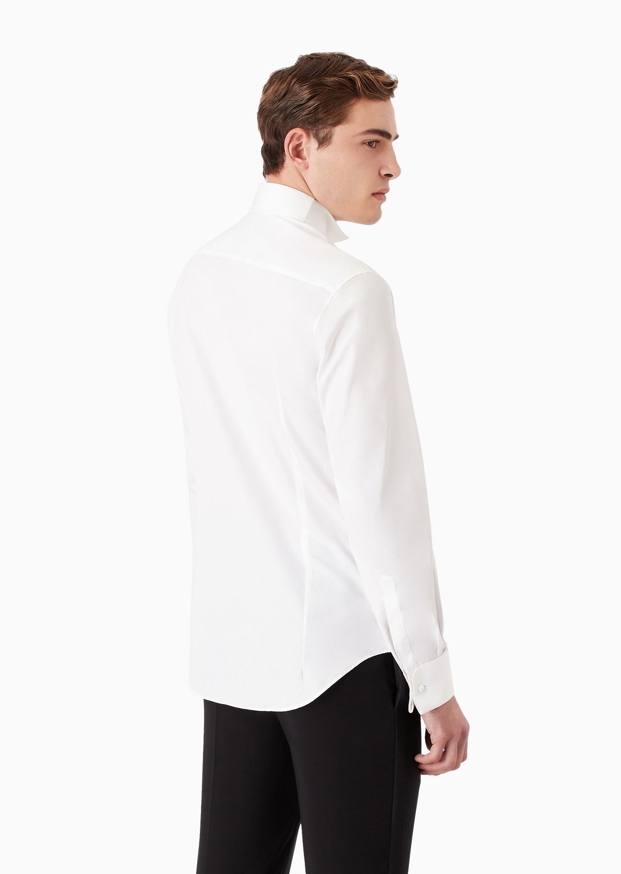 Icon tuxedo shirt in cotton poplin - 3