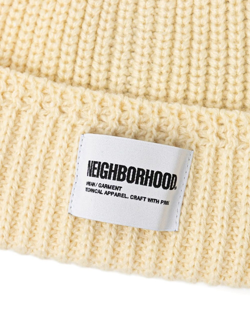 NEIGHBORHOOD ribbed beanie outlook