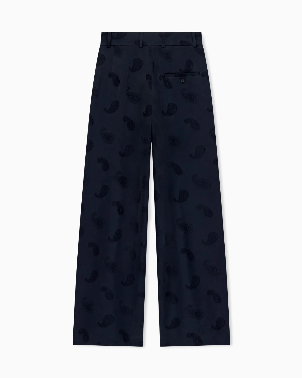 JACQUARD SATIN PAISLEY ALL-OVER PANTS BOTEH CAPSULE - 1