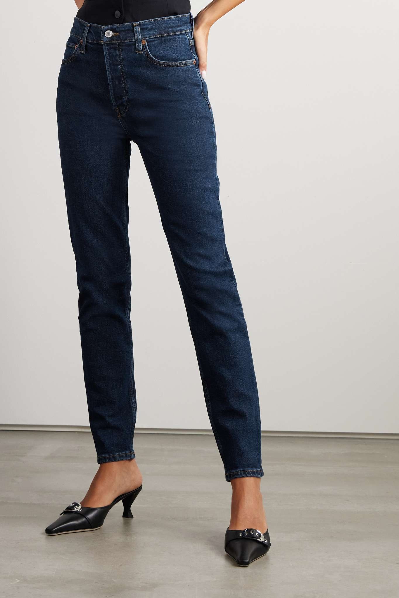 High-rise skinny jeans - 3