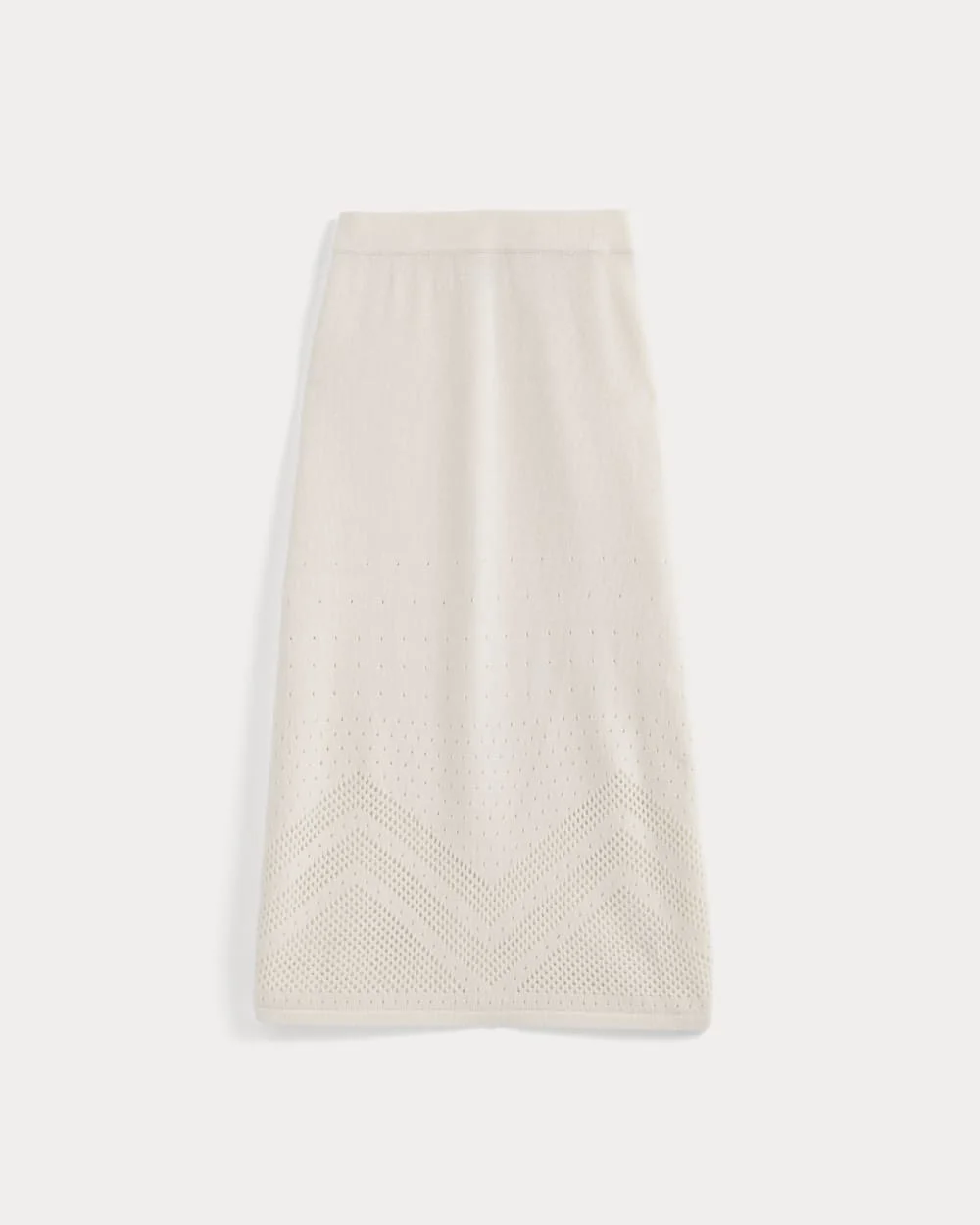 LACE-KNIT MAXI SKIRT - 1