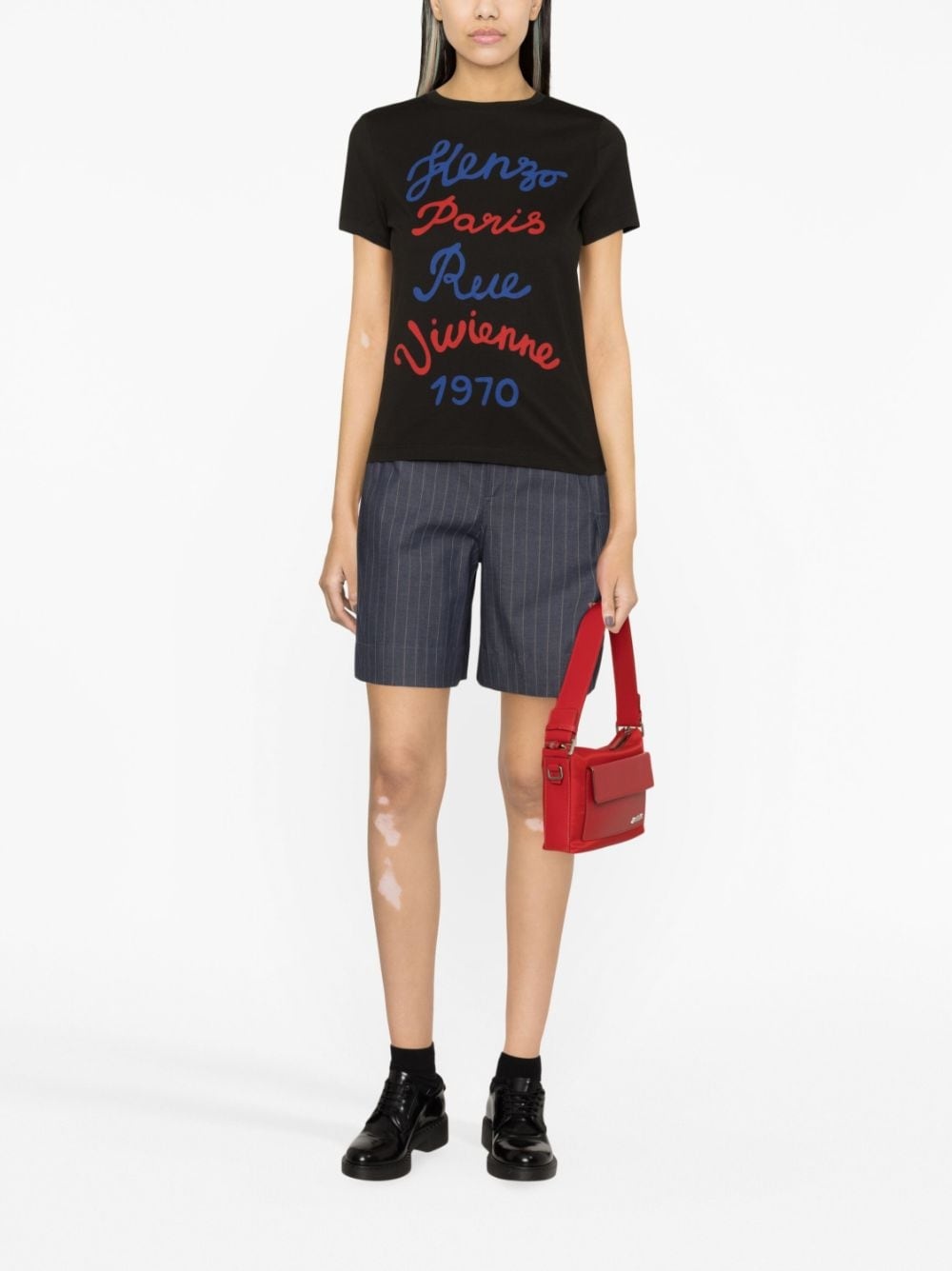 slogan-print cotton T-shirt - 2
