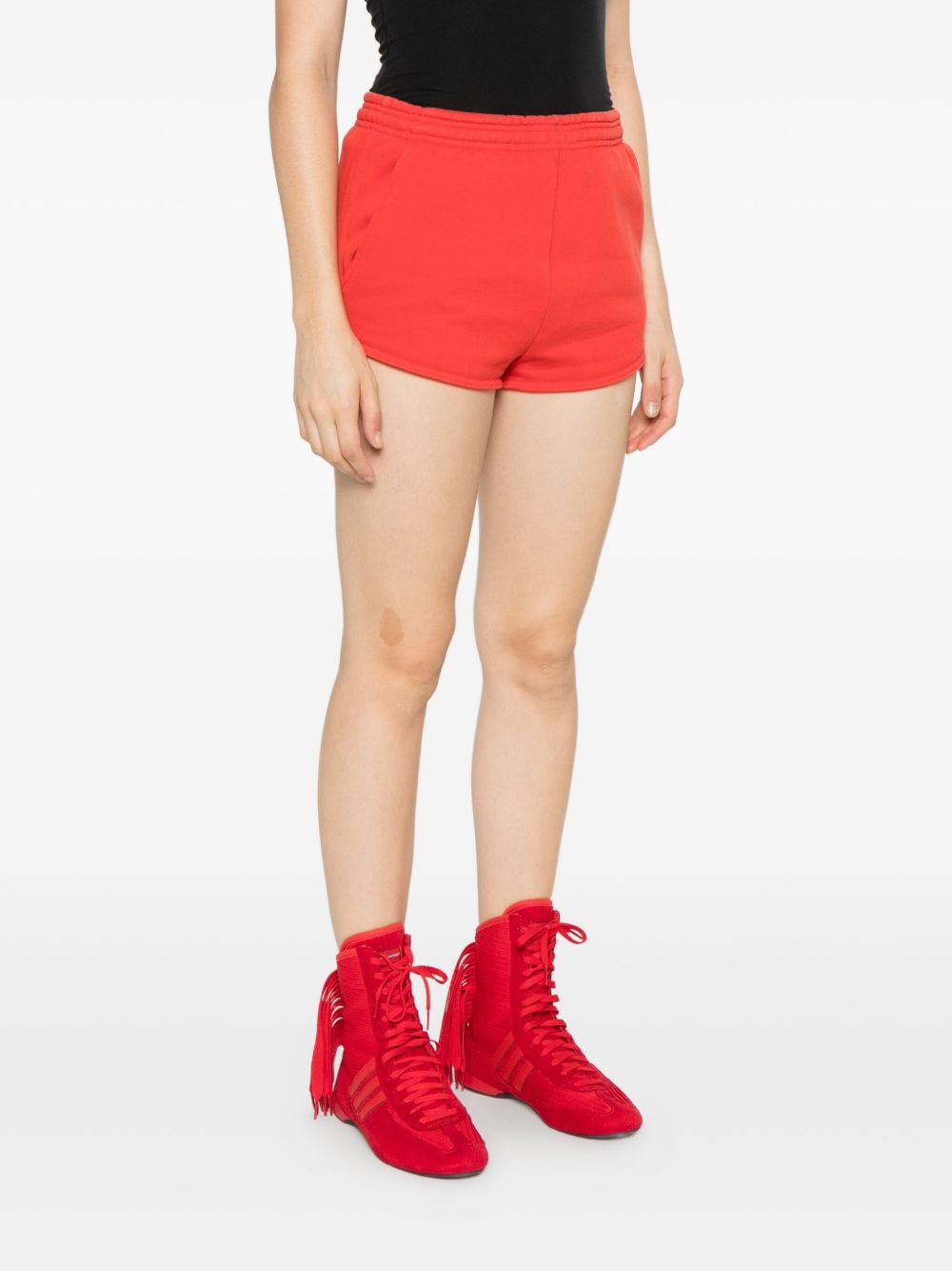 pocket-detail elasticated-waist shorts - 3