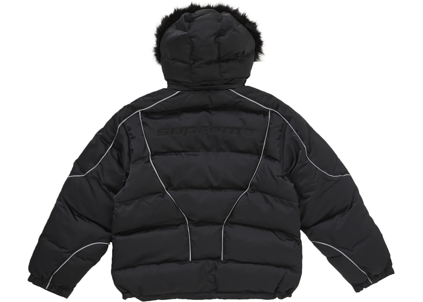 Supreme Supreme Jordan Puffer Jacket Black - FA240107EAV BLACK 