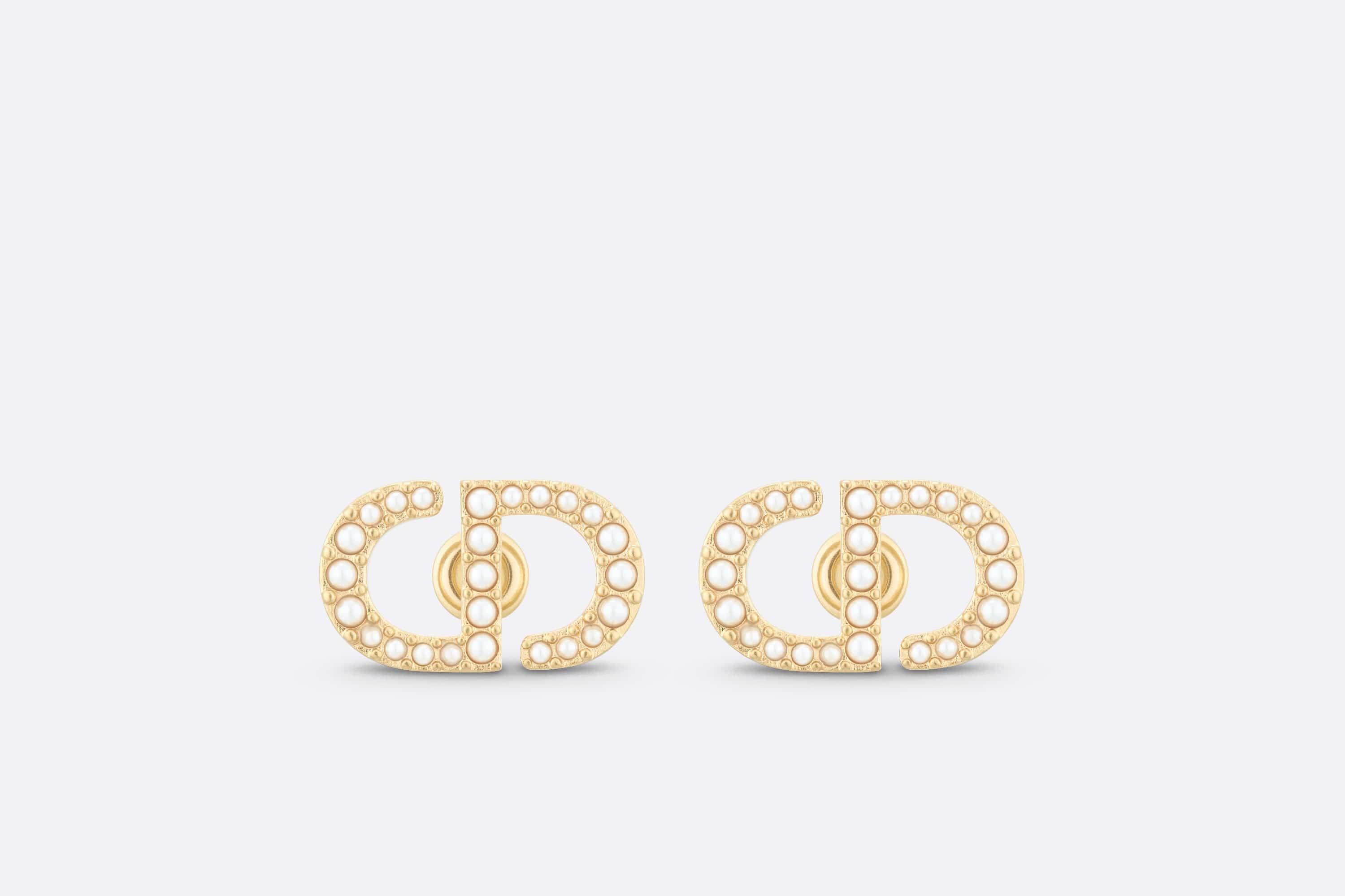 Petit CD Stud Earrings - 1