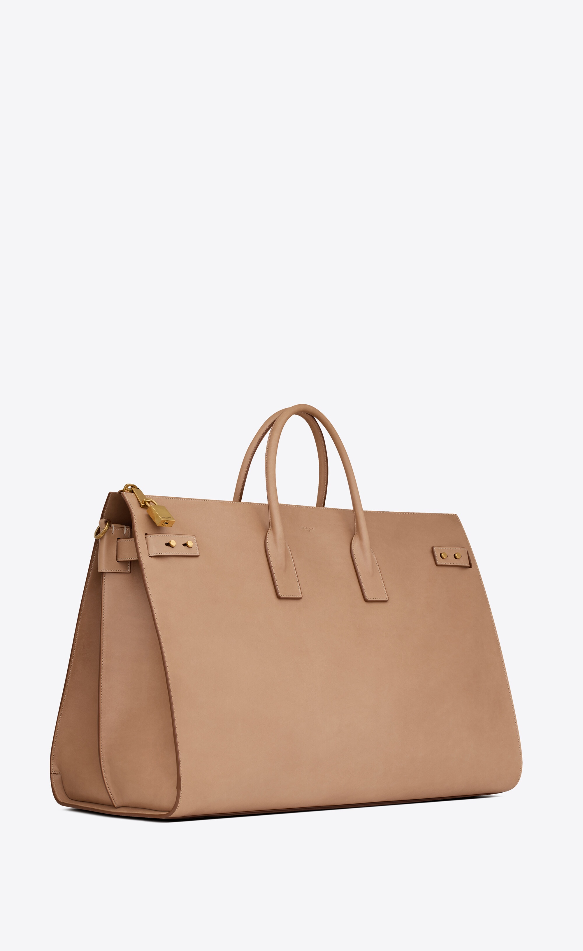 sac de jour 72h duffle in vegetable-tanned leather - 5