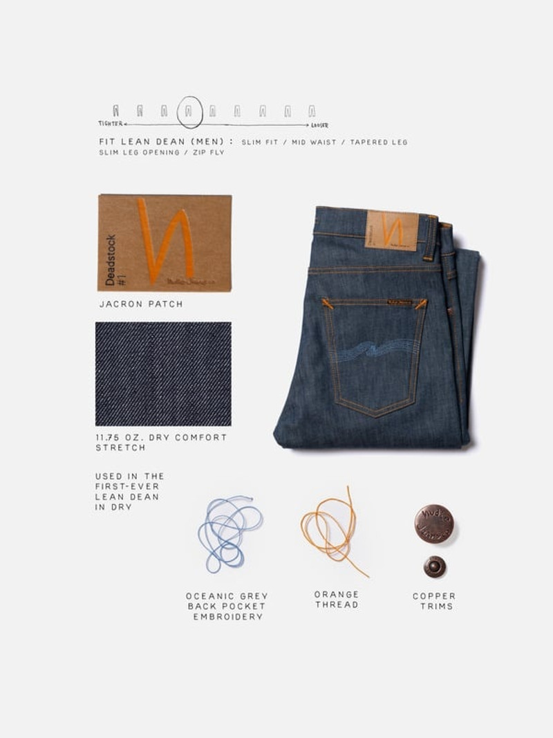 Nudie Jeans Lean Dean Dry Deadstock 1 outlook